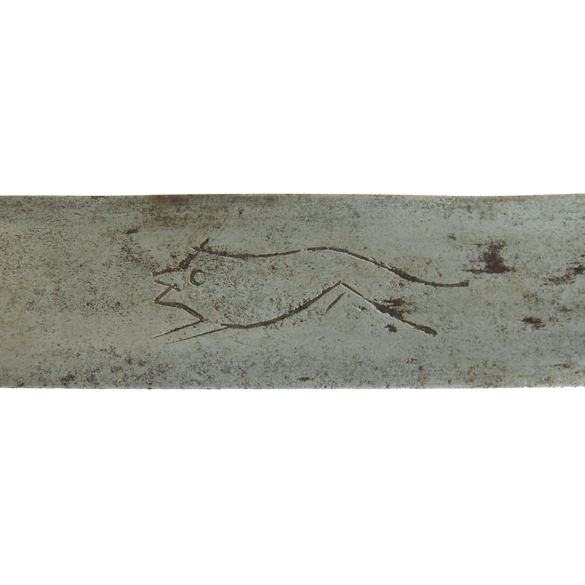 Original 17th Century Scottish 1715 Jacobite Rebellion Basket Hilt Broadsword Marked Andrea Ferara with Solingen “Running Wolf” - C. 1680 - Image 14