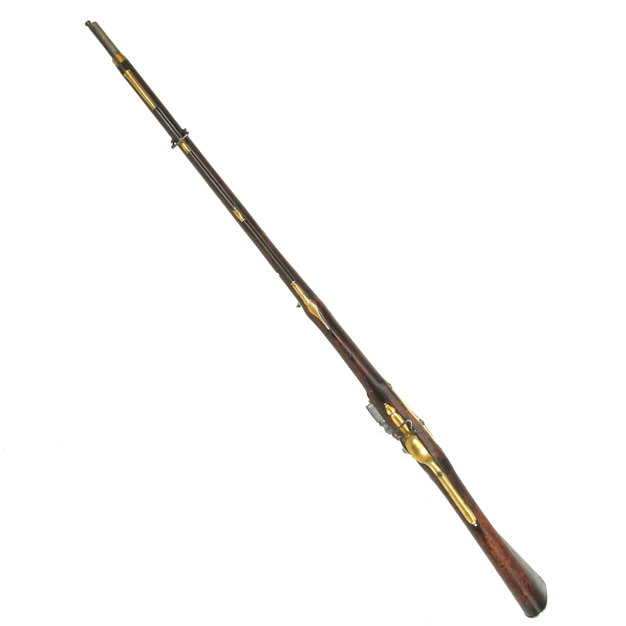 Original 18th Century British Pattern 1757 Marine Flintlock Short Musket Marked to the Glamorgan Militia - Circa 1760 - Image 21