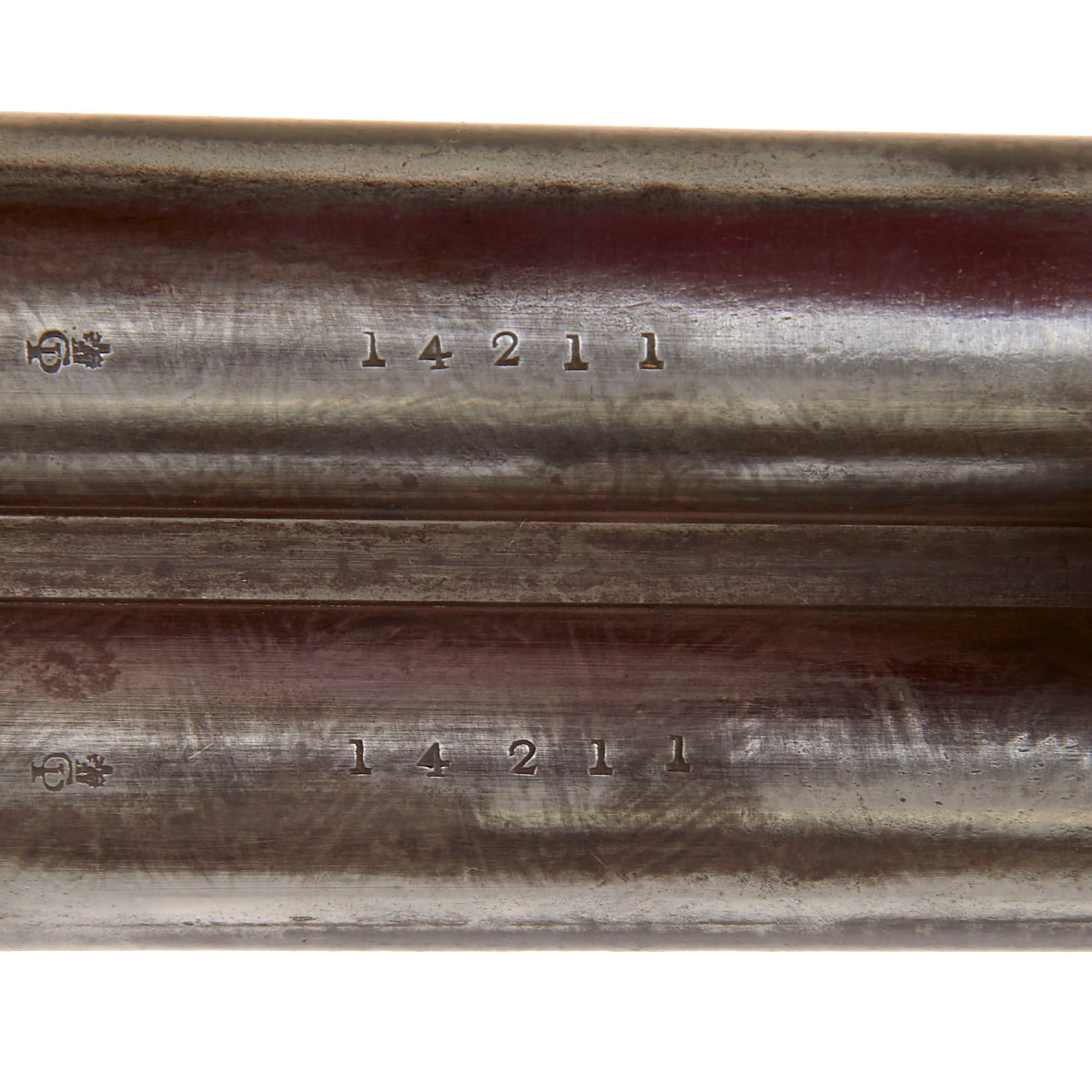 Original British 10 Bore Double Barrel Percussion Shotgun by E.M. Reilly & Co. with Figured Stock - circa 1865 - Image 7