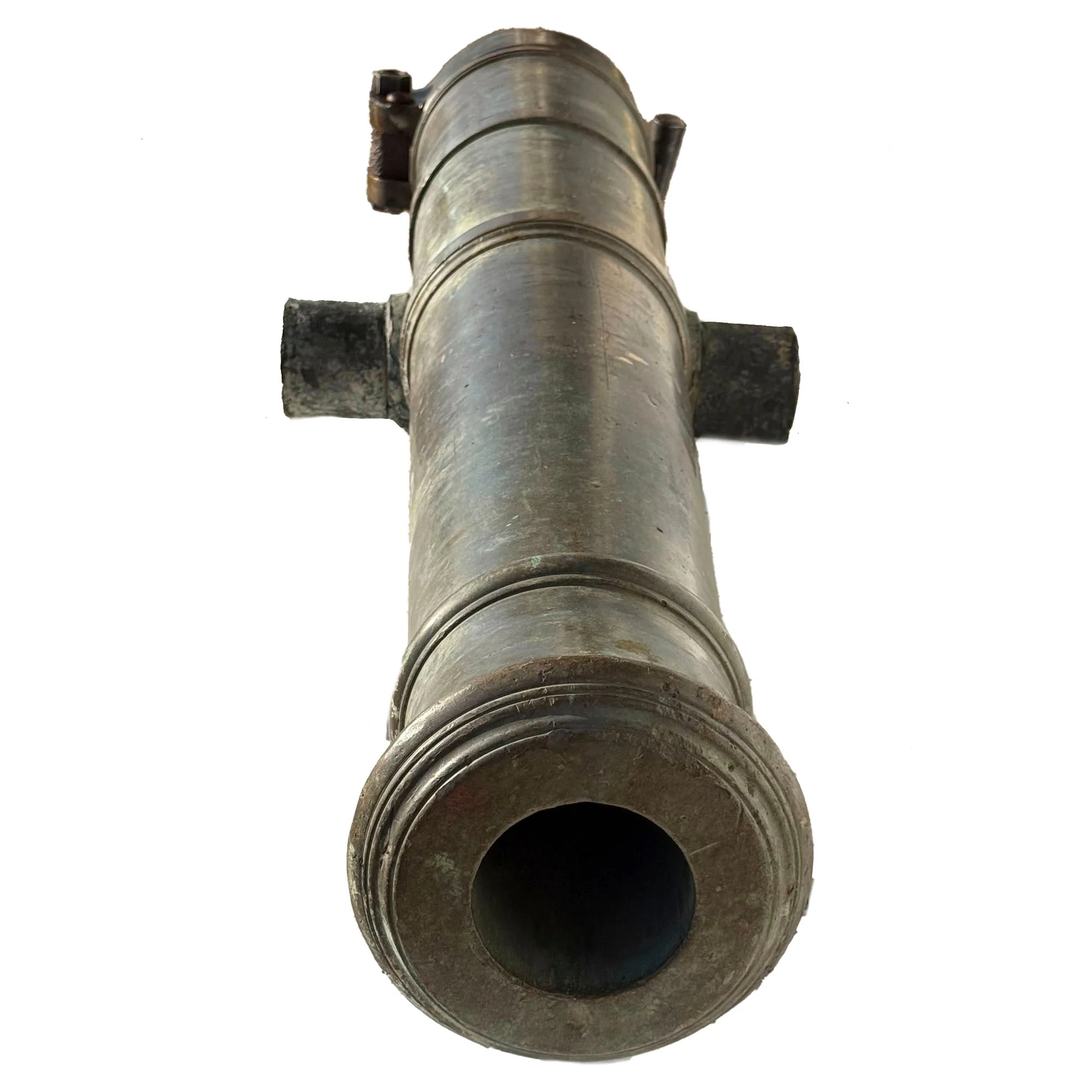Original British 18th Century Bronze 8-Pounder Cannon Converted to Pattern 1895 Breech Loading Field Gun - Image 14