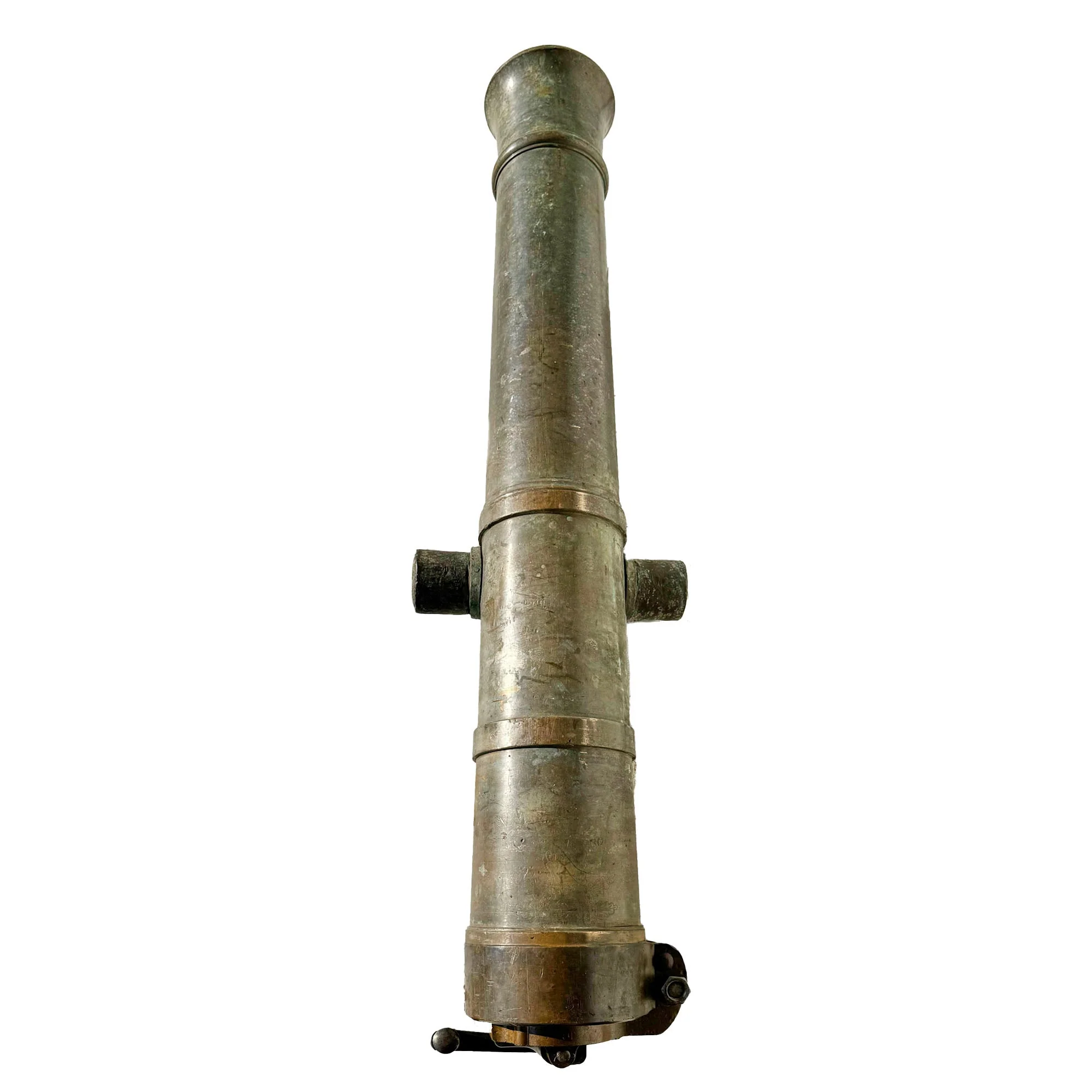 Original British 18th Century Bronze 8-Pounder Cannon Converted to Pattern 1895 Breech Loading Field Gun - Image 4