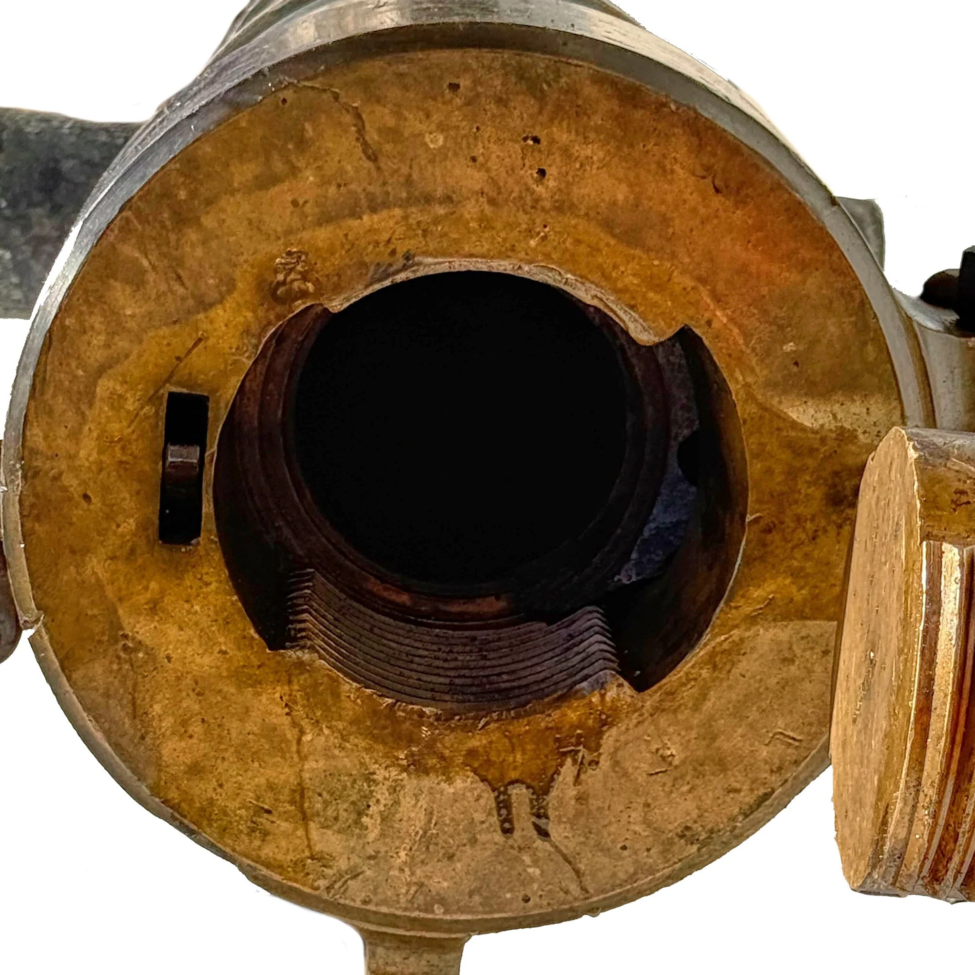 Original British 18th Century Bronze 8-Pounder Cannon Converted to Pattern 1895 Breech Loading Field Gun - Image 9