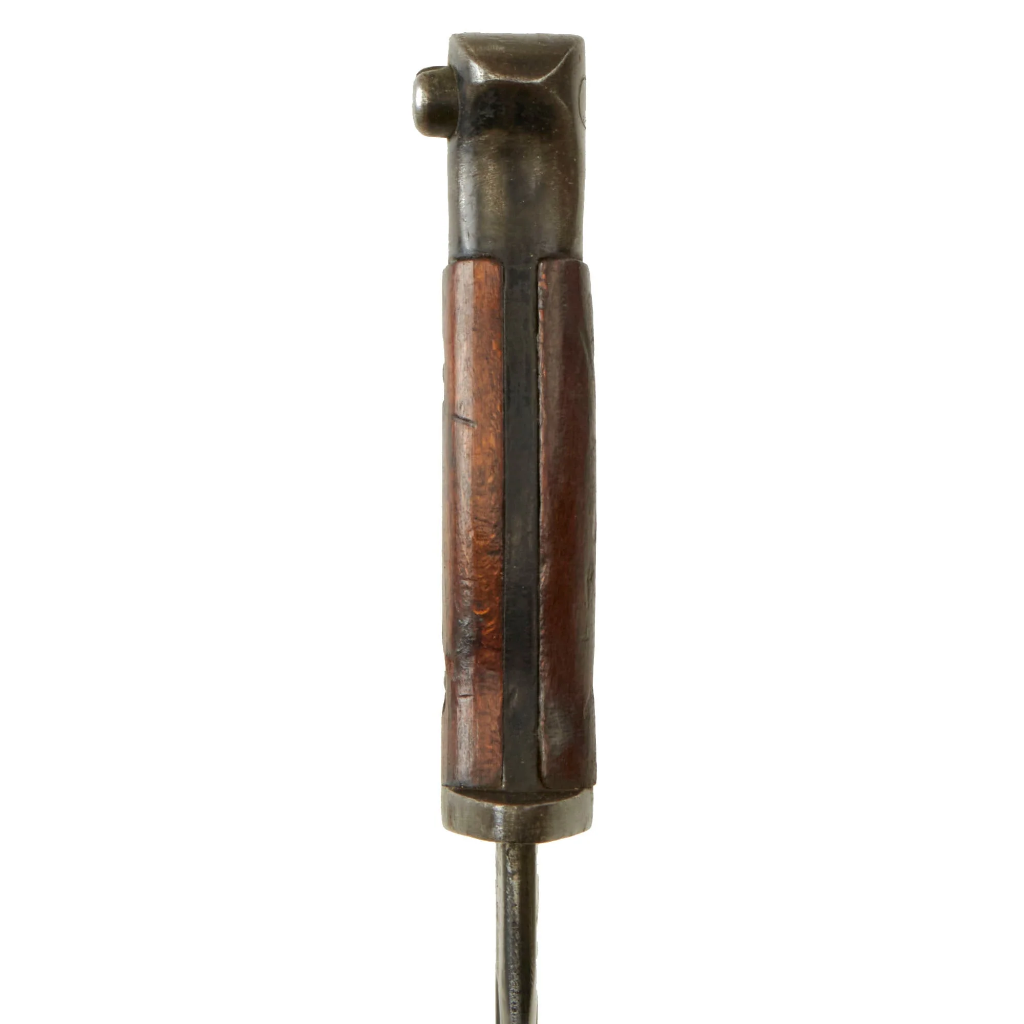 Original British WWI P-1907 Enfield Bayonet by Wilkinson with Scabbard & Webbing Frog - Dated 1916 - Image 9