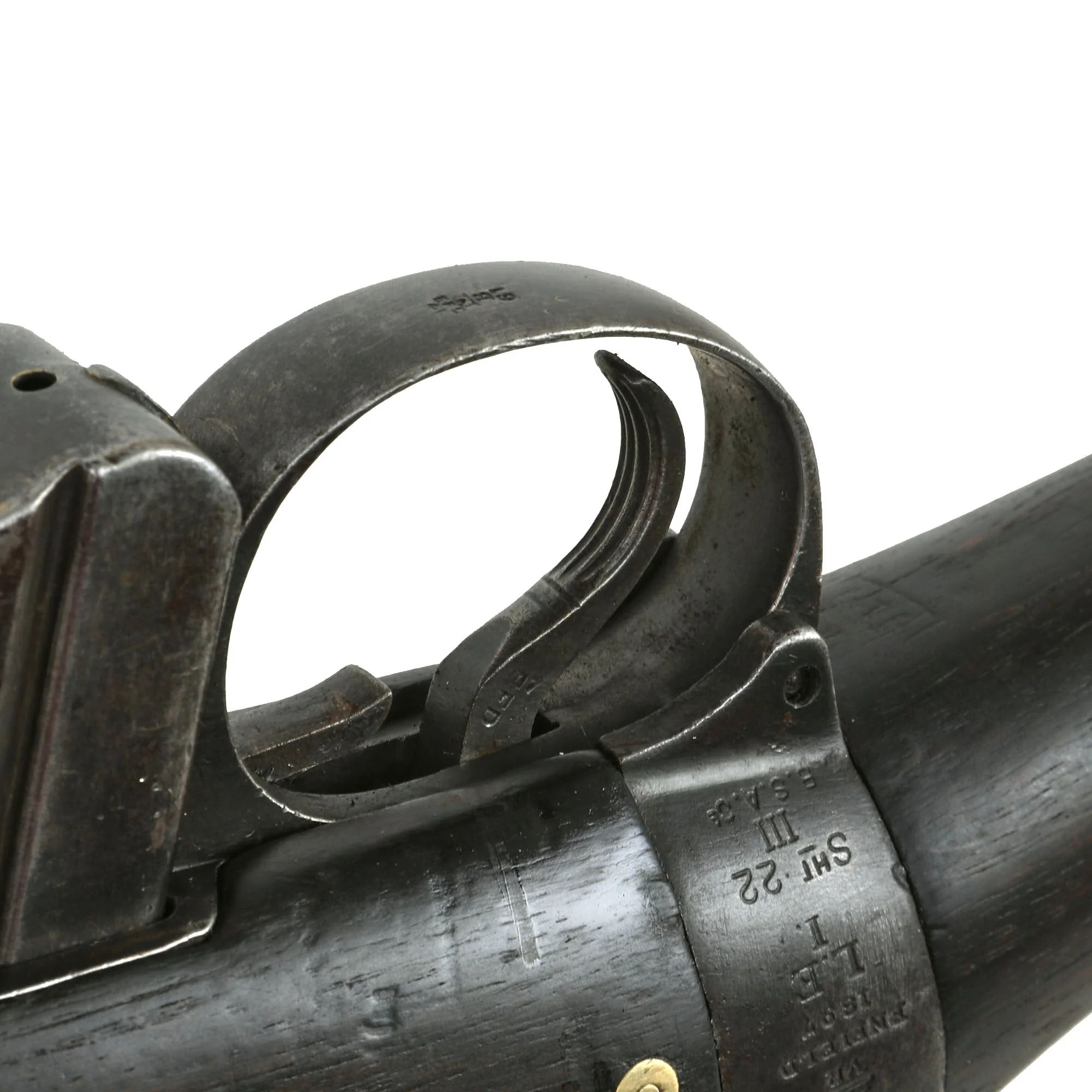 Original British WWI & WWII Lee-Enfield MkI Dated 1897 Converted to S.M.L.E. in 1905 and then to .22 Trainer - Serial P 28974 - Image 11