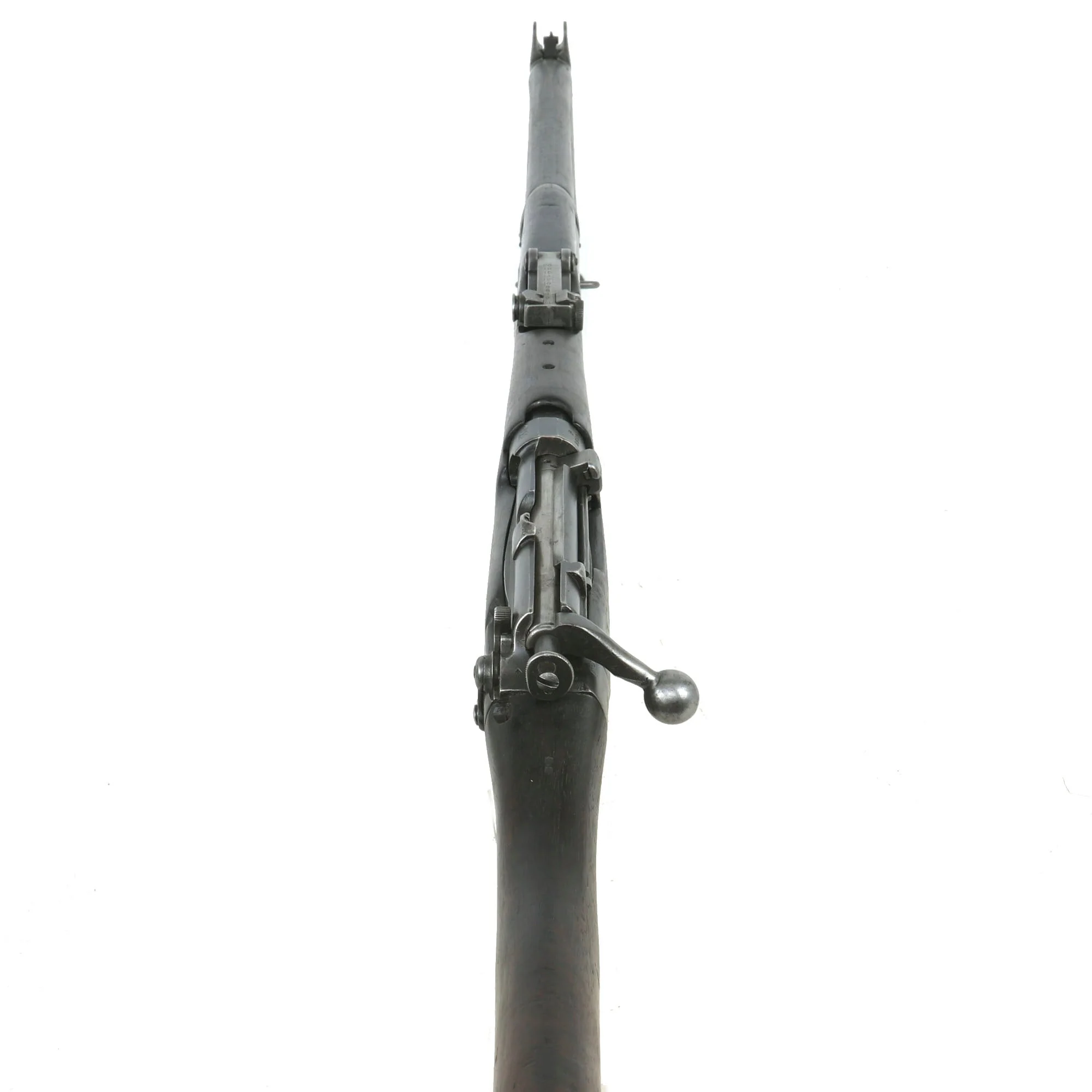 Original British WWI & WWII Lee-Enfield MkI Dated 1897 Converted to S.M.L.E. in 1905 and then to .22 Trainer - Serial P 28974 - Image 12