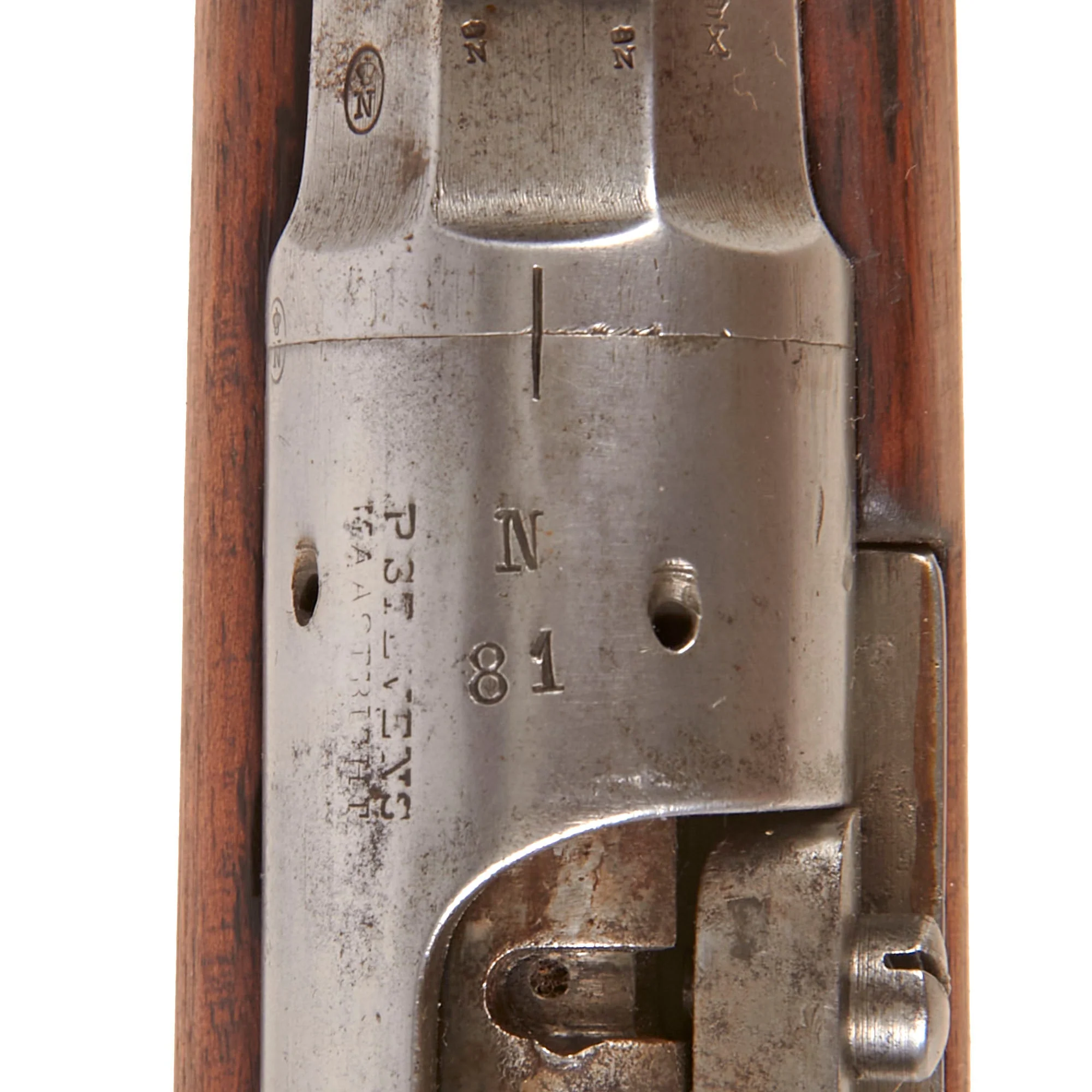 Original Dutch Beaumont-Vitali M1871/88 Bolt Action Magazine Conversion Rifle - Dated 1877 & 1891 - Image 7