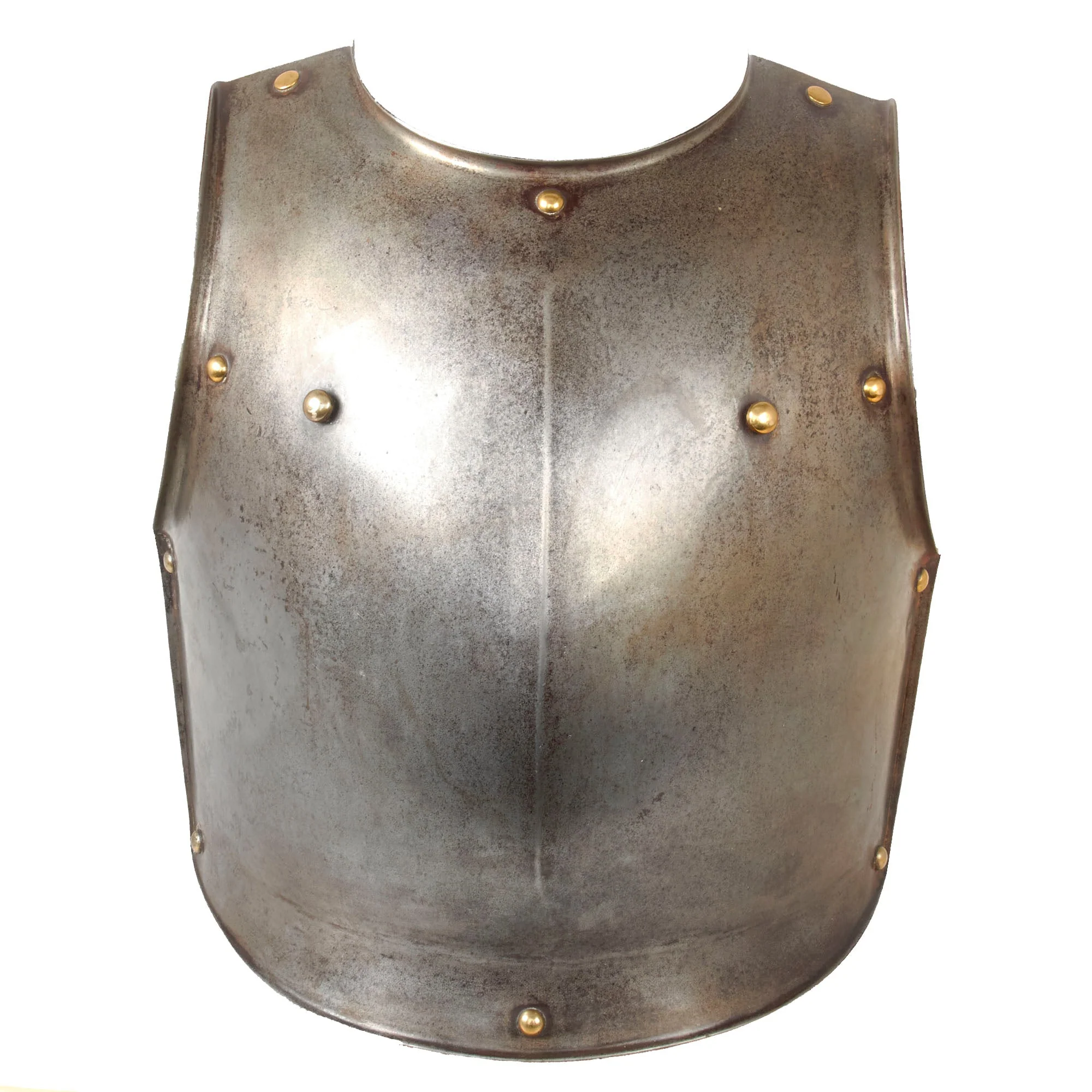 Original French 2nd Empire Pattern 1814 Cuirass Front Plate by Manuf're Roy'ale de Châtellerault - Well-Marked - Image 14