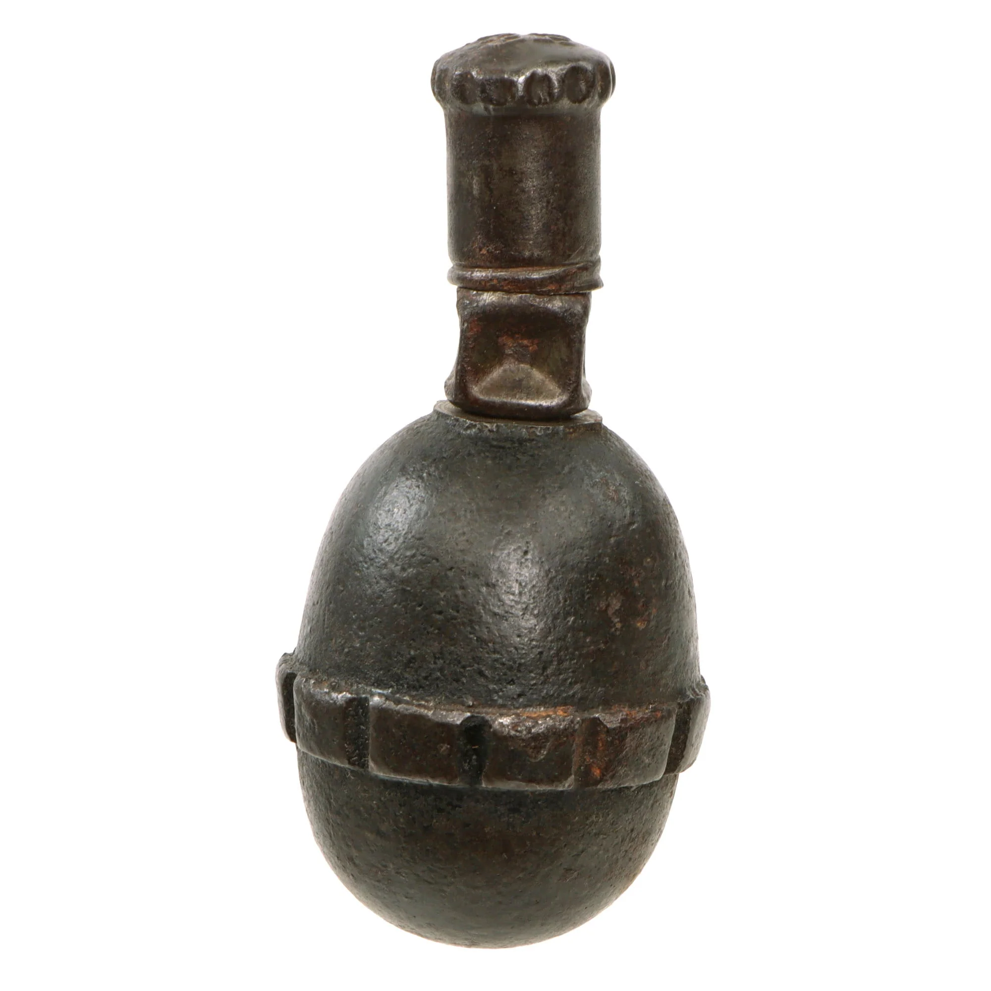 Original German WWI Model 1917 n/A Inert Egg Hand Fragmentation Grenade - Eierhandgranate - Image 5