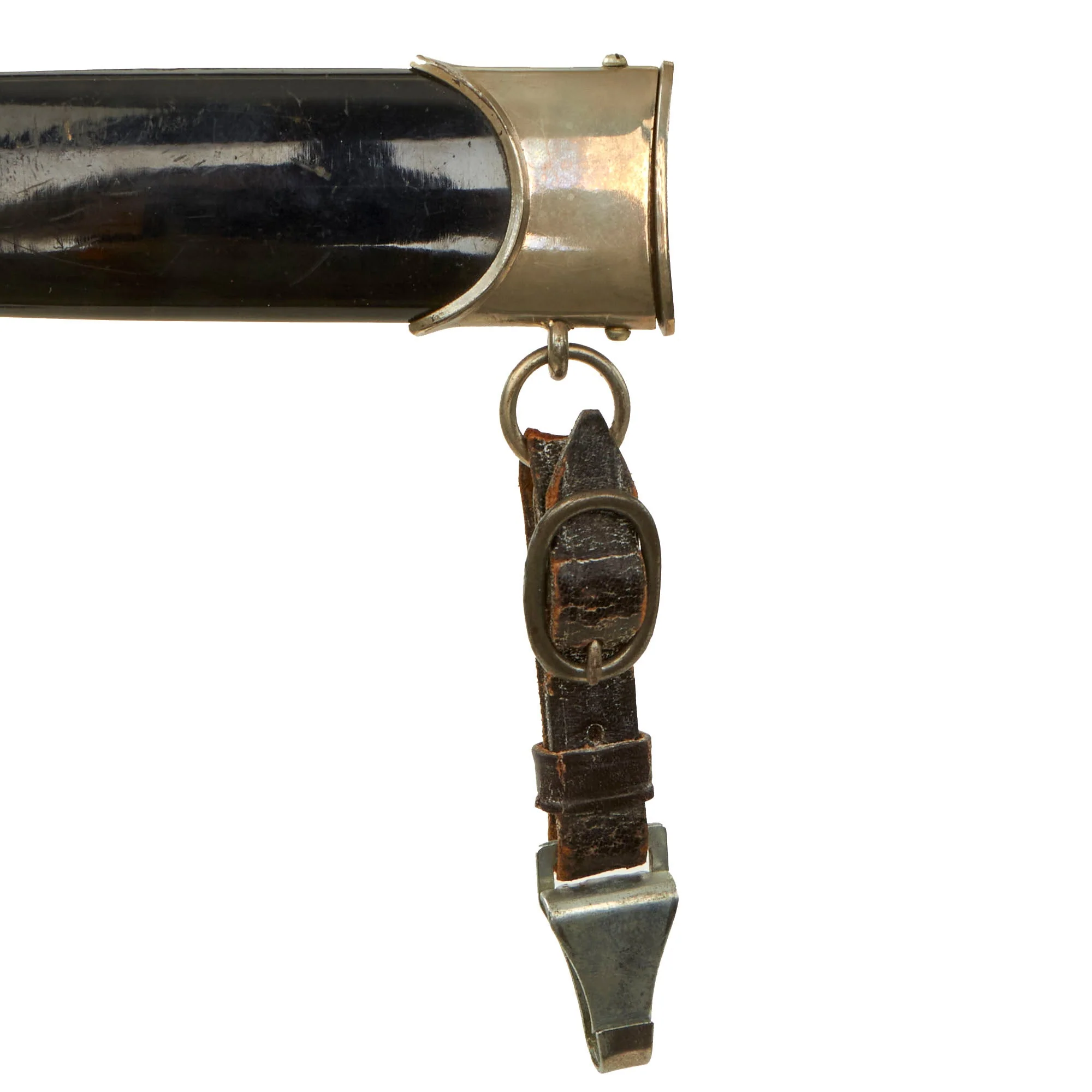 Original German WWII 1938 Dated NSKK Dagger by Anton Wingen, Jr. with Scabbard and Belt Hanger - RZM M7/51 - Image 14