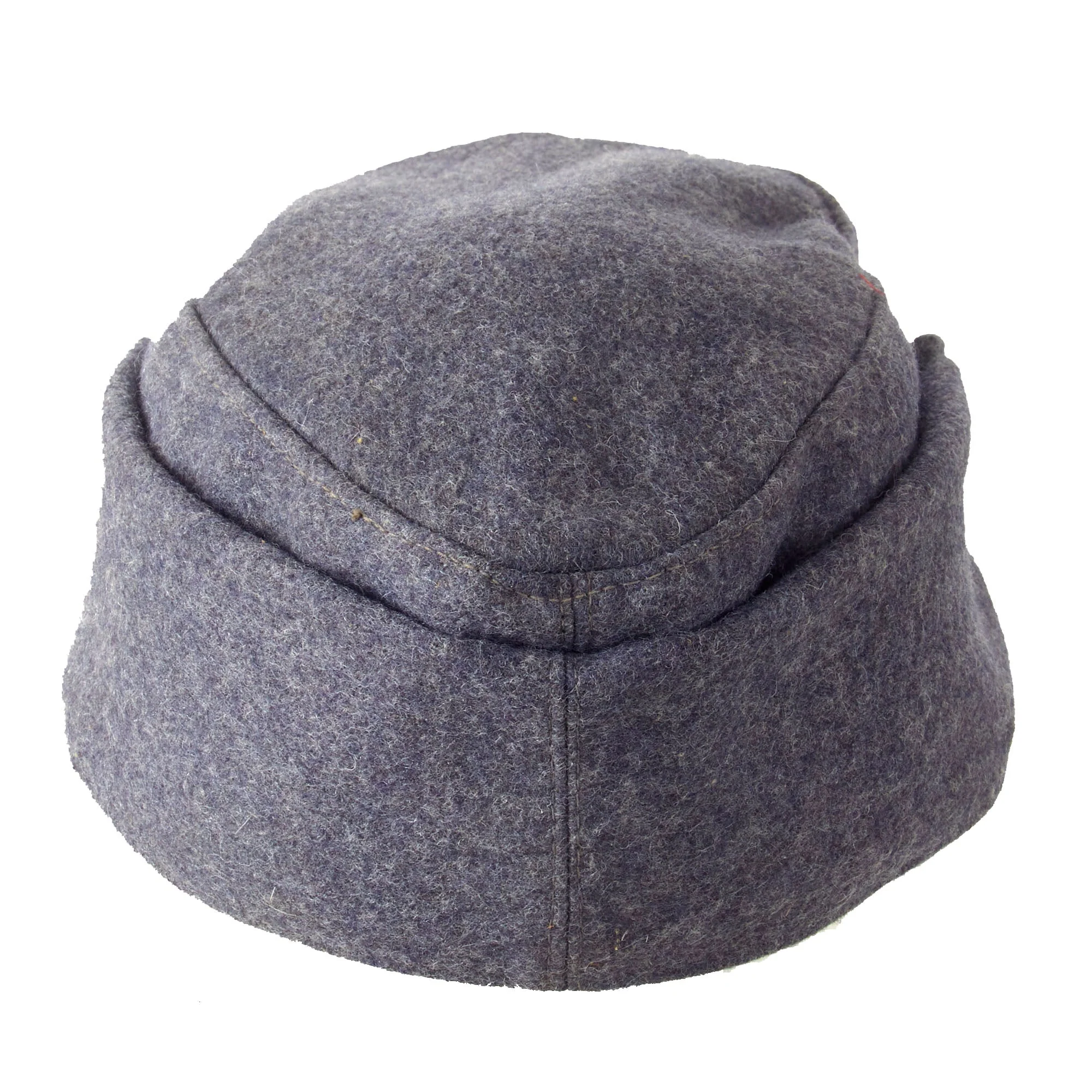 Original German WWII 1944 Dated Luftwaffe M43 Einheitsmütze Field Cap with RBNr. - Size 58 - Image 9