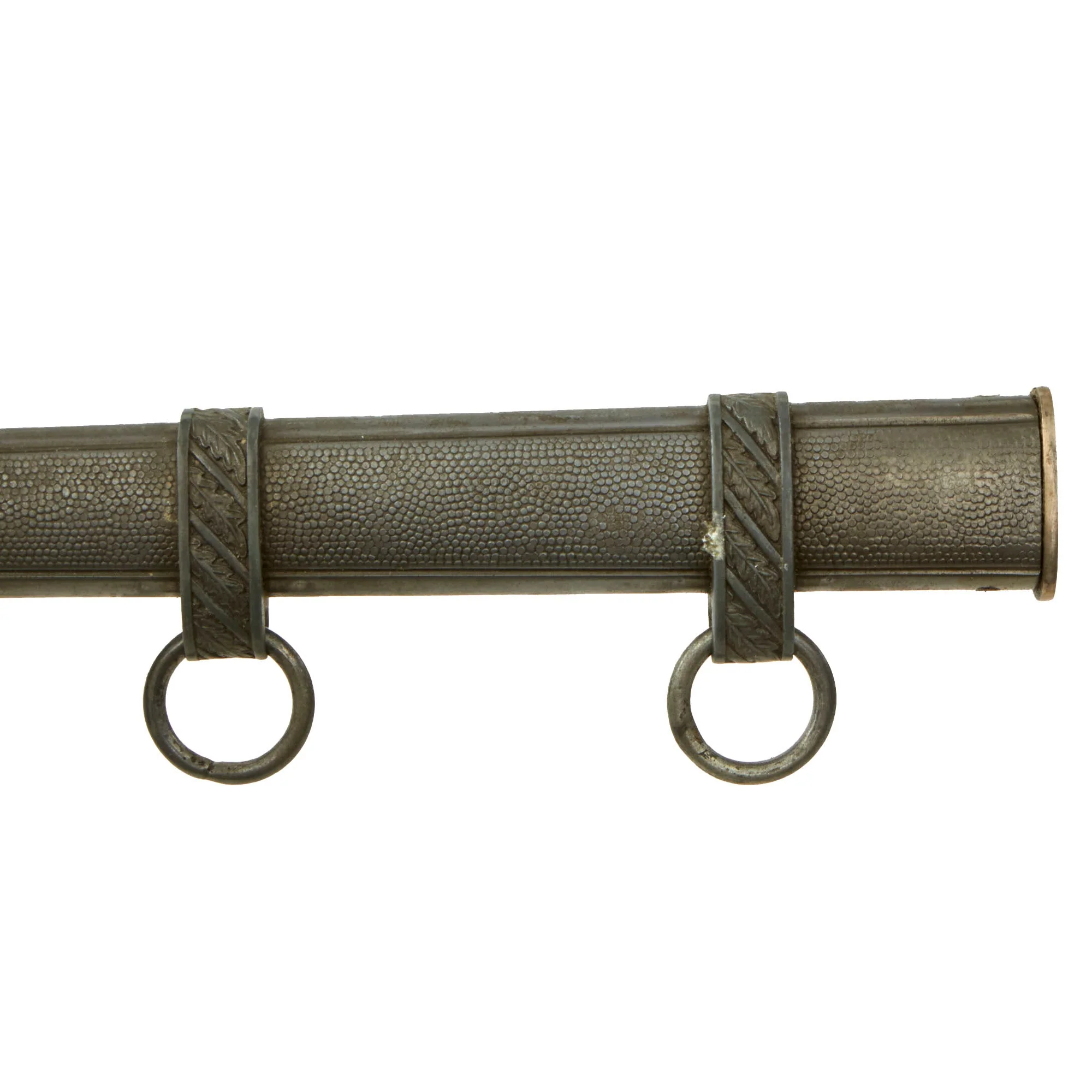 Original German WWII 2nd Model Luftwaffe Dagger with Scabbard - Unmarked - Image 11