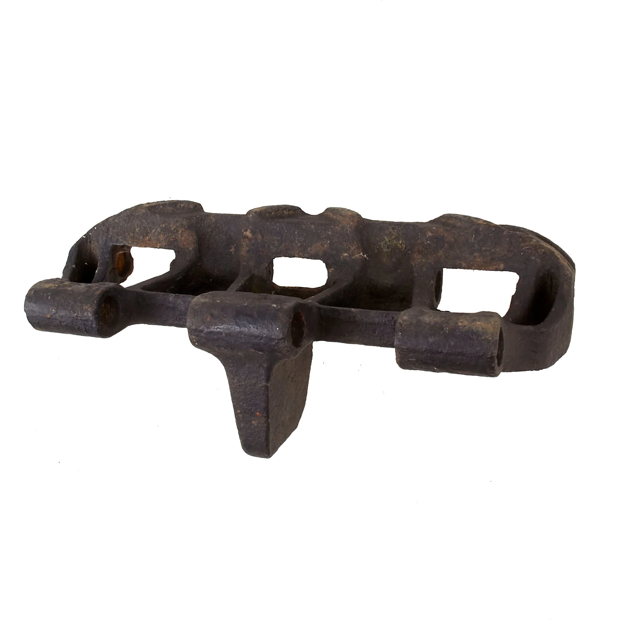 Original German WWII Field Recovered Panzer IV Tank 380mm Track Link - Panzerkampfwagen IV - PzKpfw IV