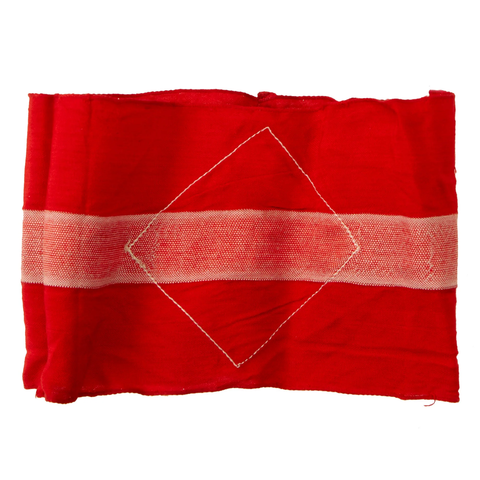Original German WWII HJ Member Armband with Embroidered Insignia - Image 5