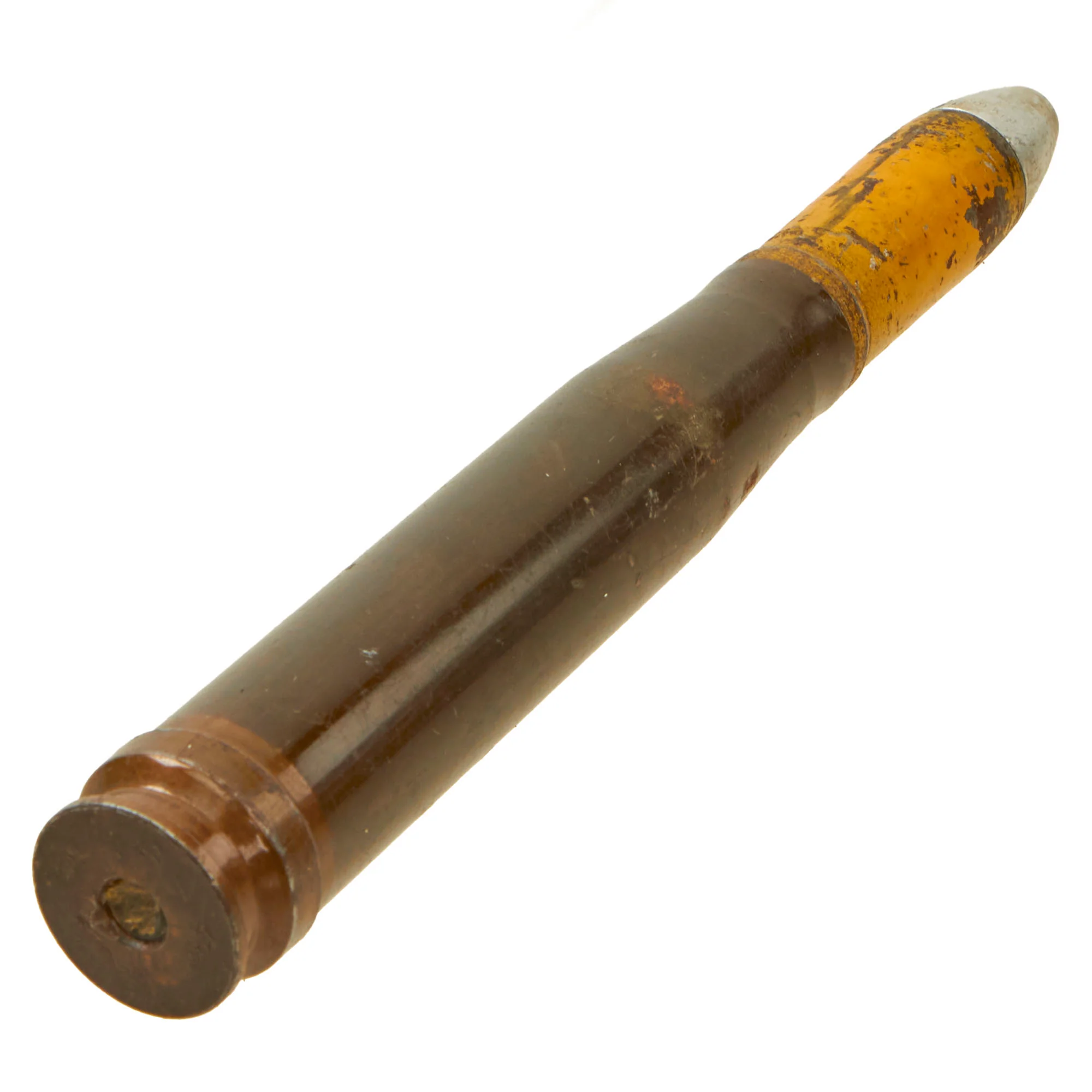 Original German WWII Inert 20mm 20×138 FlaK HE High Explosive Round - Image 2