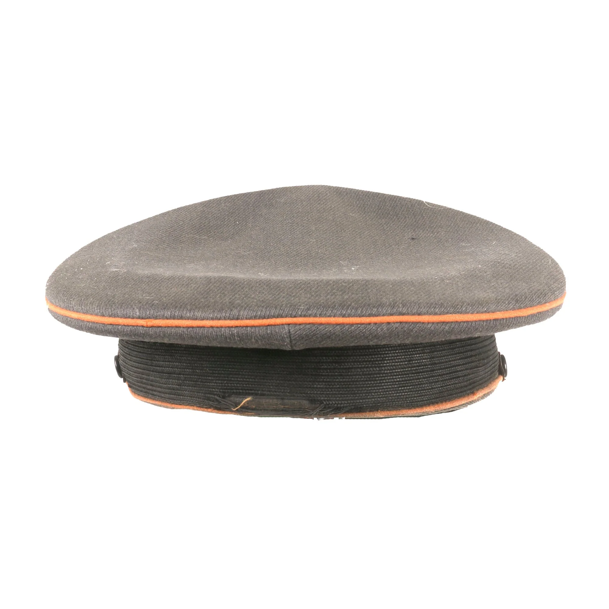 Original German WWII Luftwaffe Signals EM/NCO Schirmmütze Visor Cap - Image 8