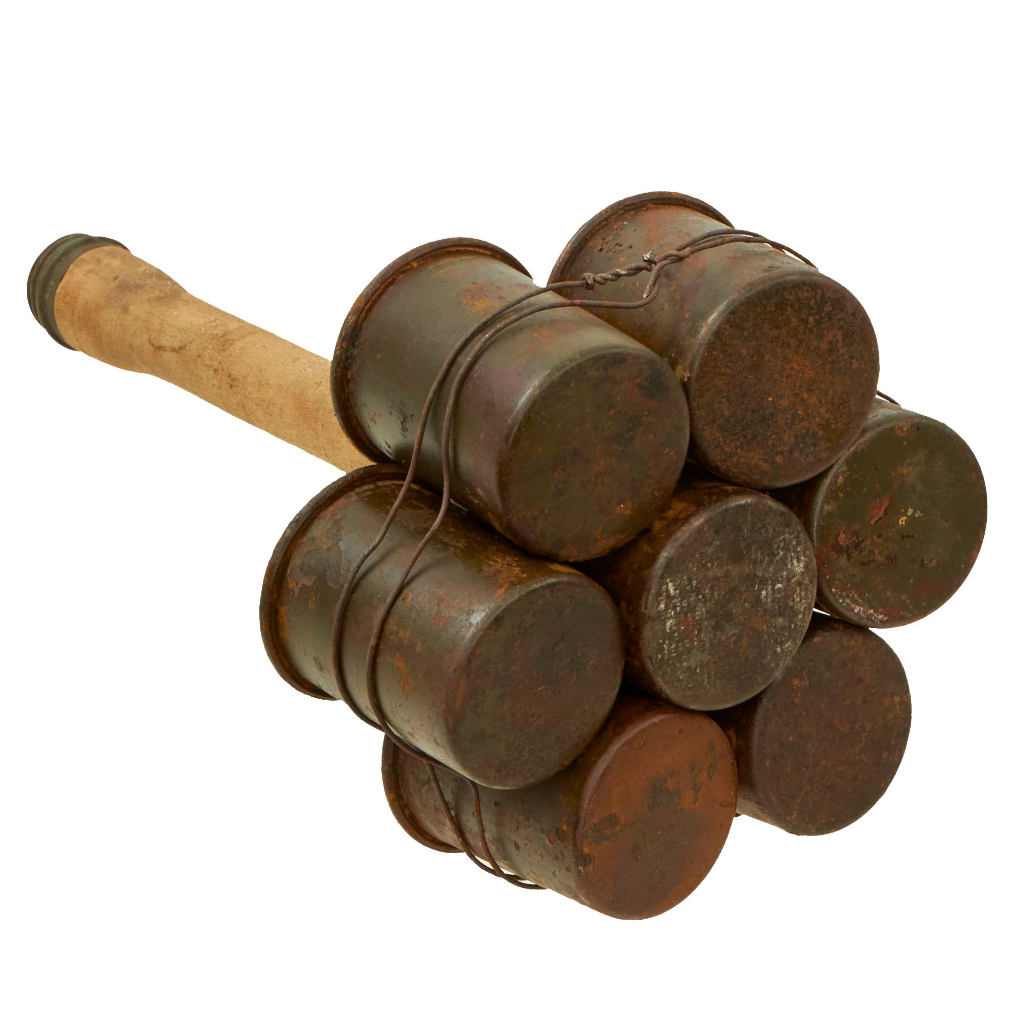 Original German WWII M24 Stick Grenade Anti-Tank Bundle - Geballte Ladung - Inert