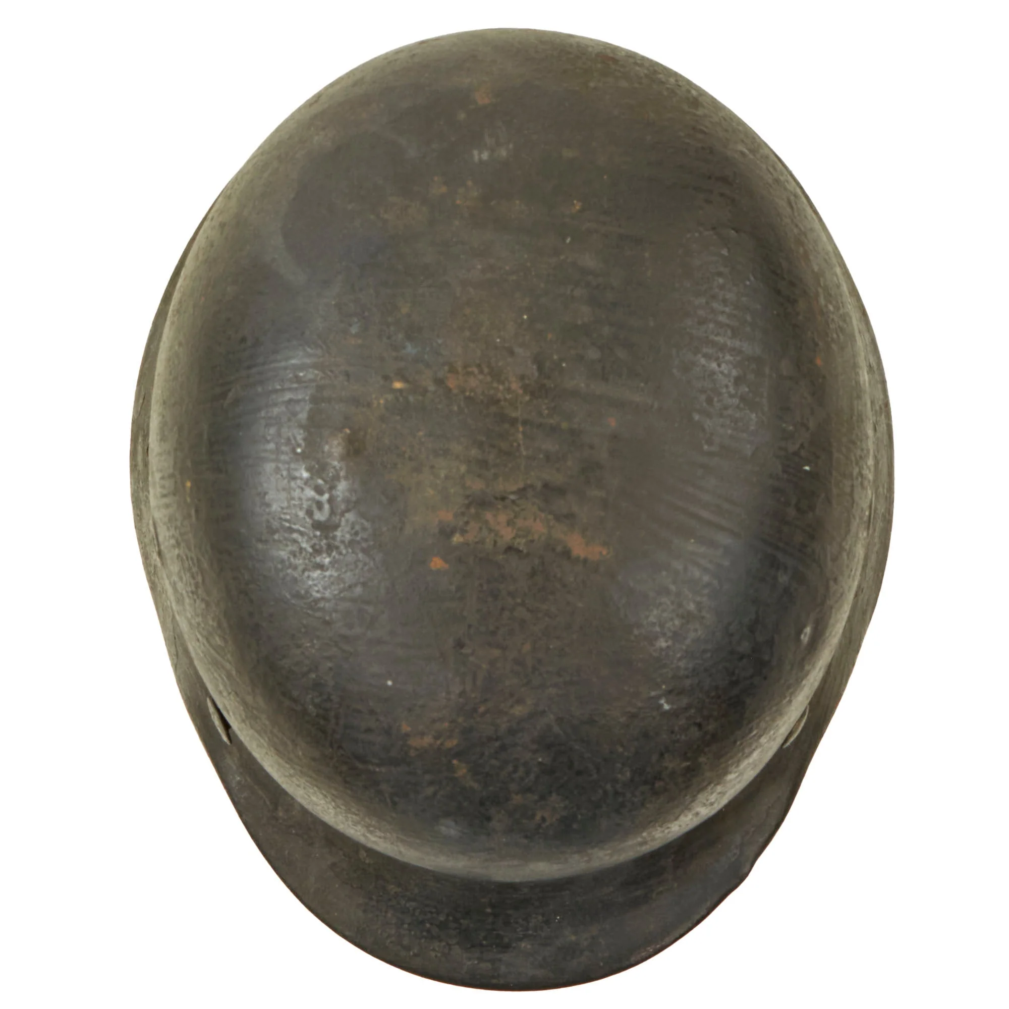 Original German WWII M40 Repainted Helmet with 1940 Dated 56cm Liner - NS64 - Image 10