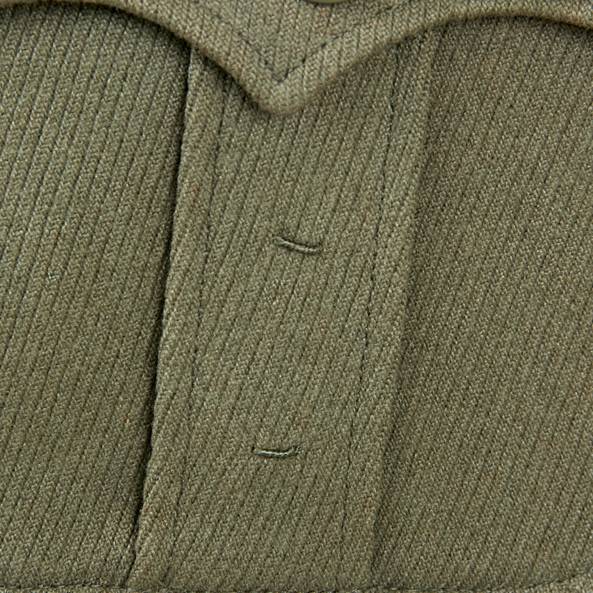 Original German WWII Named Heer Infantry Leutnant's M36 Field Uniform Tunic & Trousers with Suspenders, Partial Medal Bar, Eastern Medal Ribbon - dated 1943 - Image 8