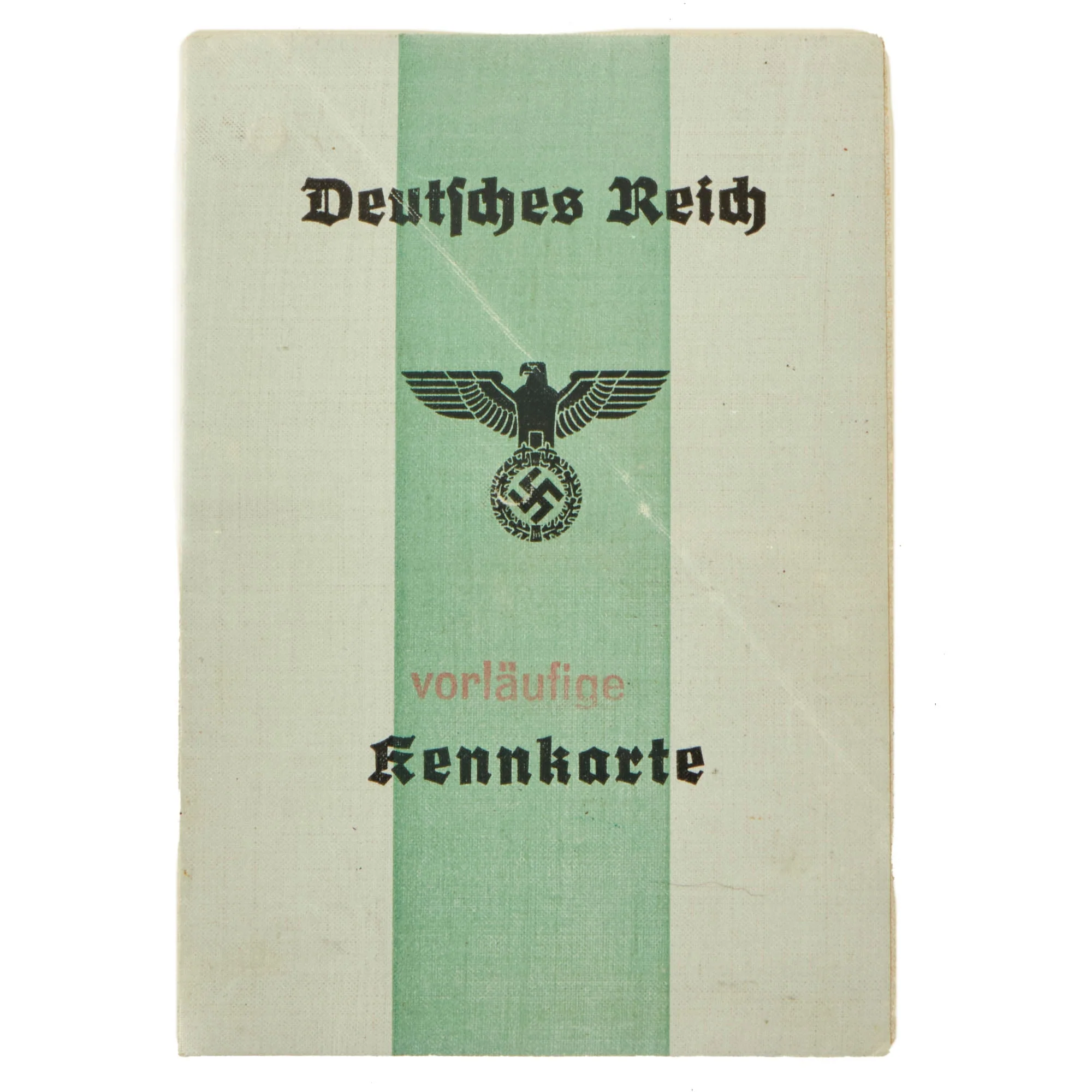 Original German WWII Set of Four Identification & Document Books - ID Card, Workbooks, and DAF Membership Book - Image 5