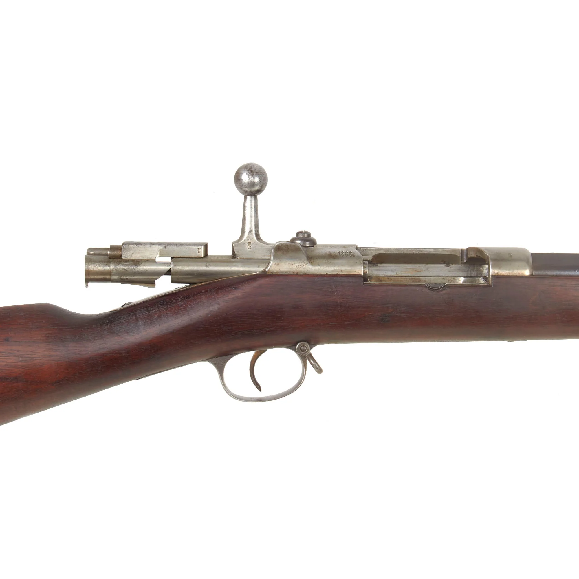 Original Imperial German Mauser Model 1871/84 Rifle by Spandau Arsenal Dated 1888 - Serial 676 - Image 5