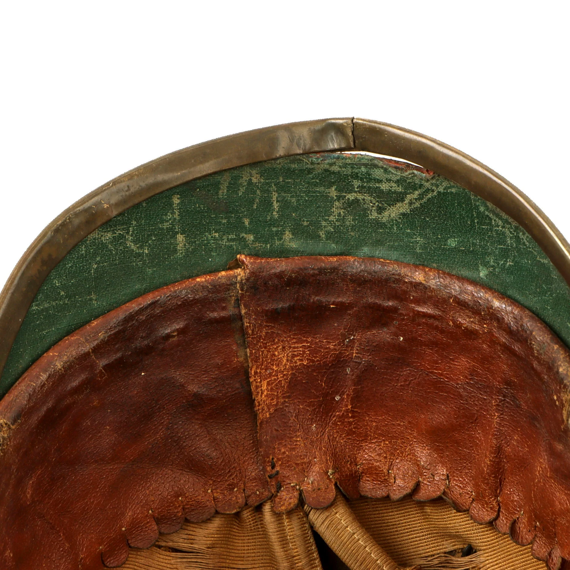 Original Imperial German WWI Prussian Infantry Officer Model 1897 Pickelhaube Spiked Helmet - Size 56 - Image 13