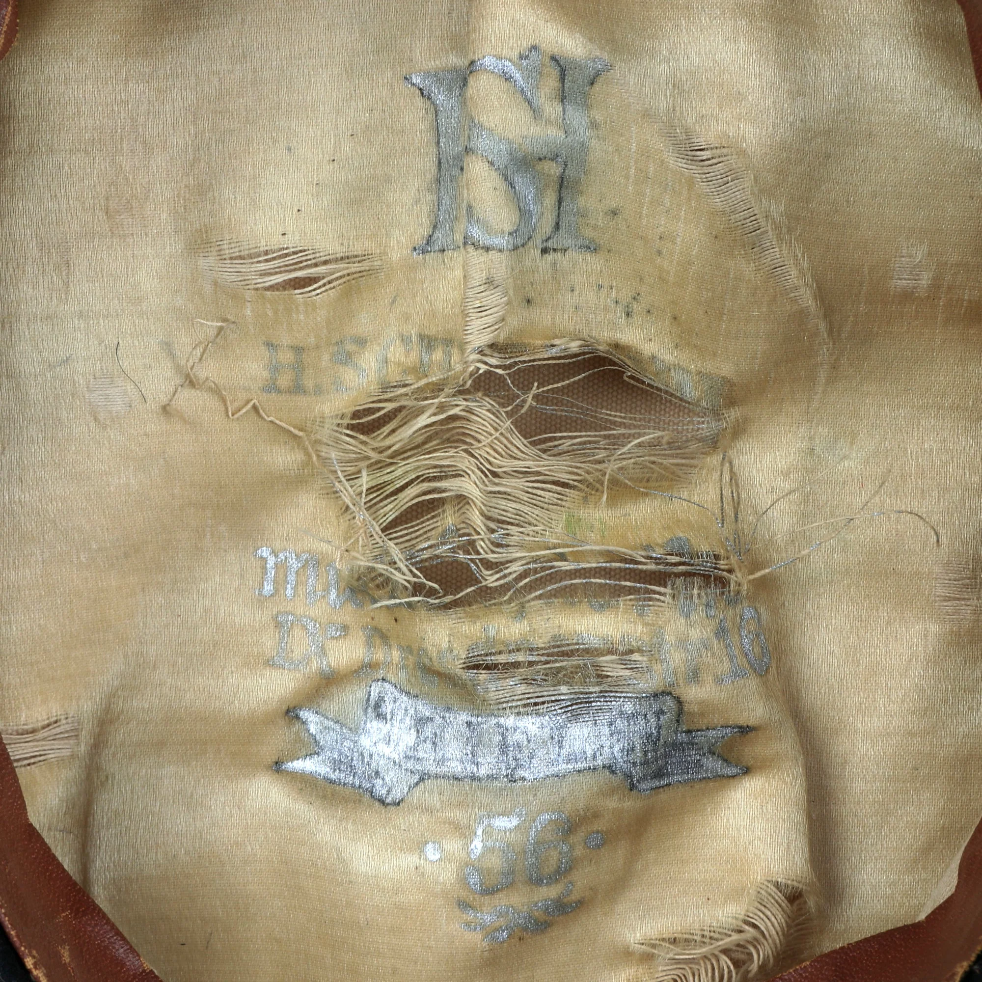 Original Imperial German WWI Scarce Kaiserliche Marine U-Boat Engine Room Leather Jacket & Officer’s Service Visor Cap - Image 18