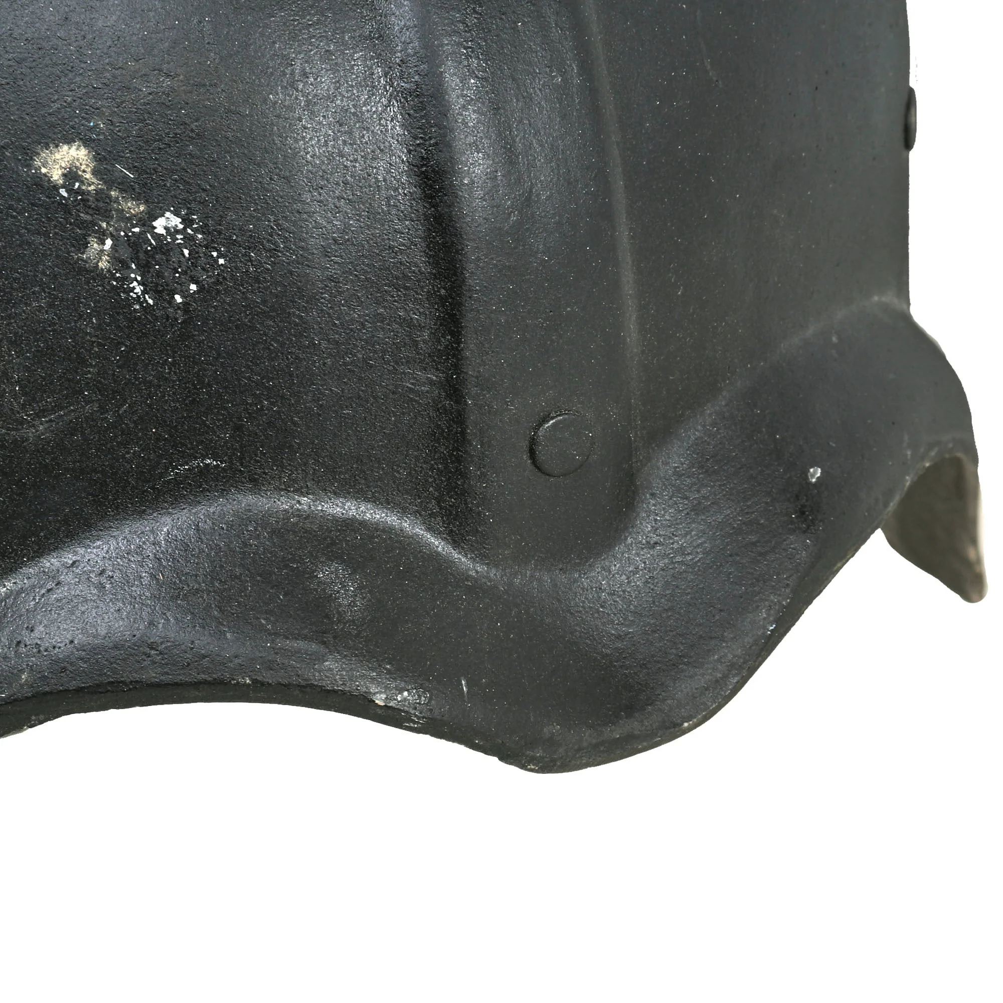 Original Iraqi Fedayeen Helmet with Intact Saddam Badge, Liner & Chinstrap - Operation Iraqi Freedom Bringback OIF - Image 12