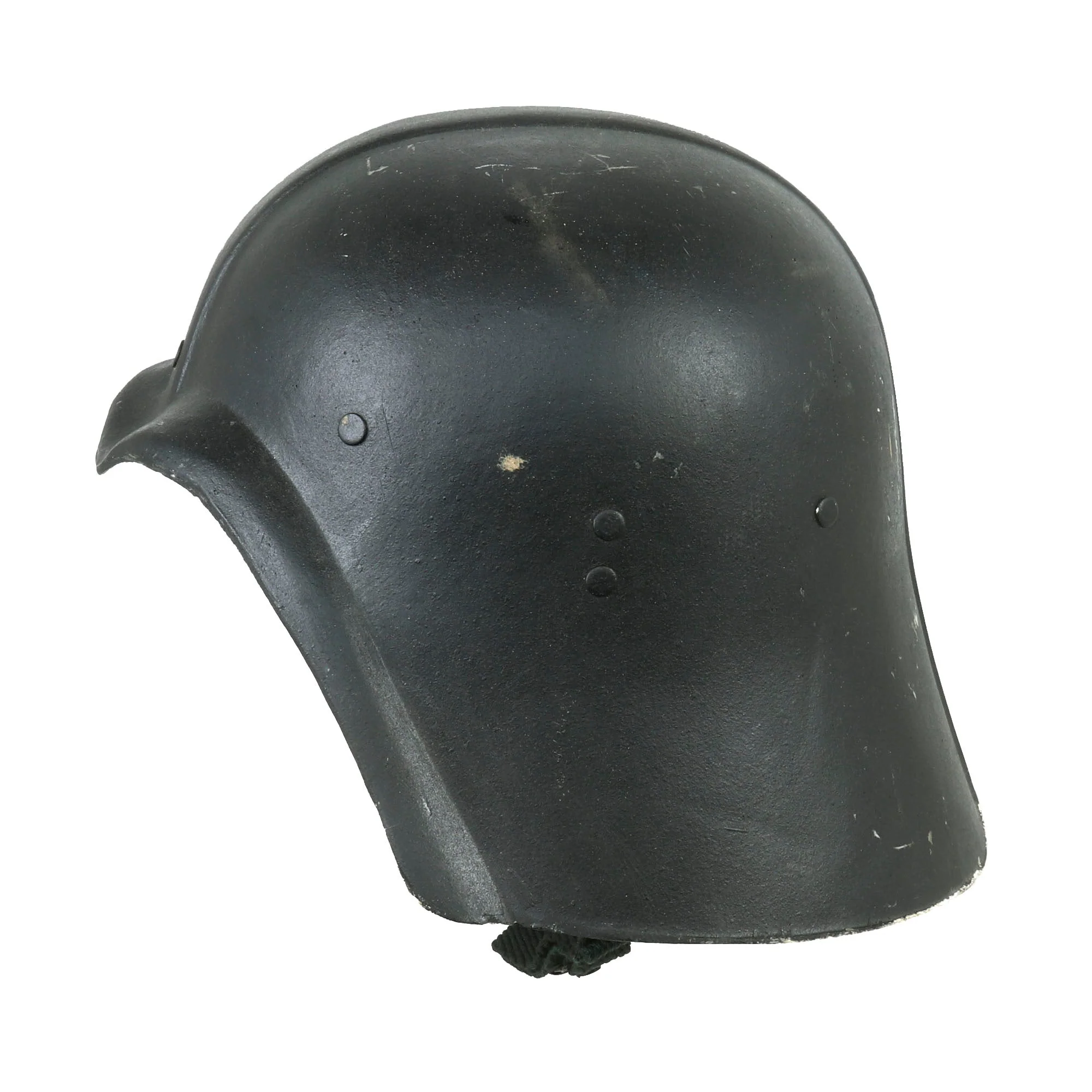 Original Iraqi Fedayeen Helmet with Intact Saddam Badge, Liner & Chinstrap - Operation Iraqi Freedom Bringback OIF - Image 6