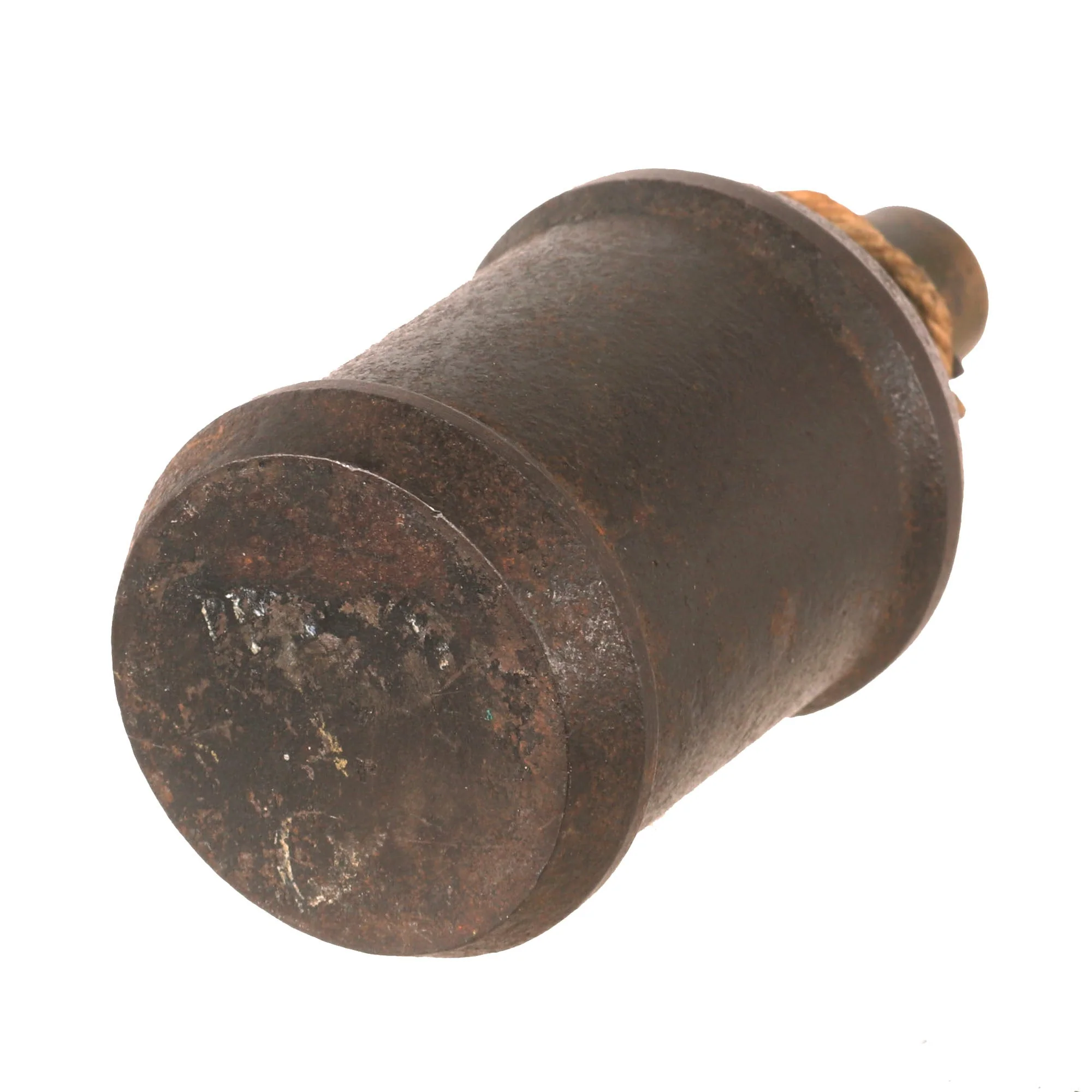 Original Japanese WWII Inert Type 99 Kiska Hand Grenade with Fuse & Pull String - Image 5