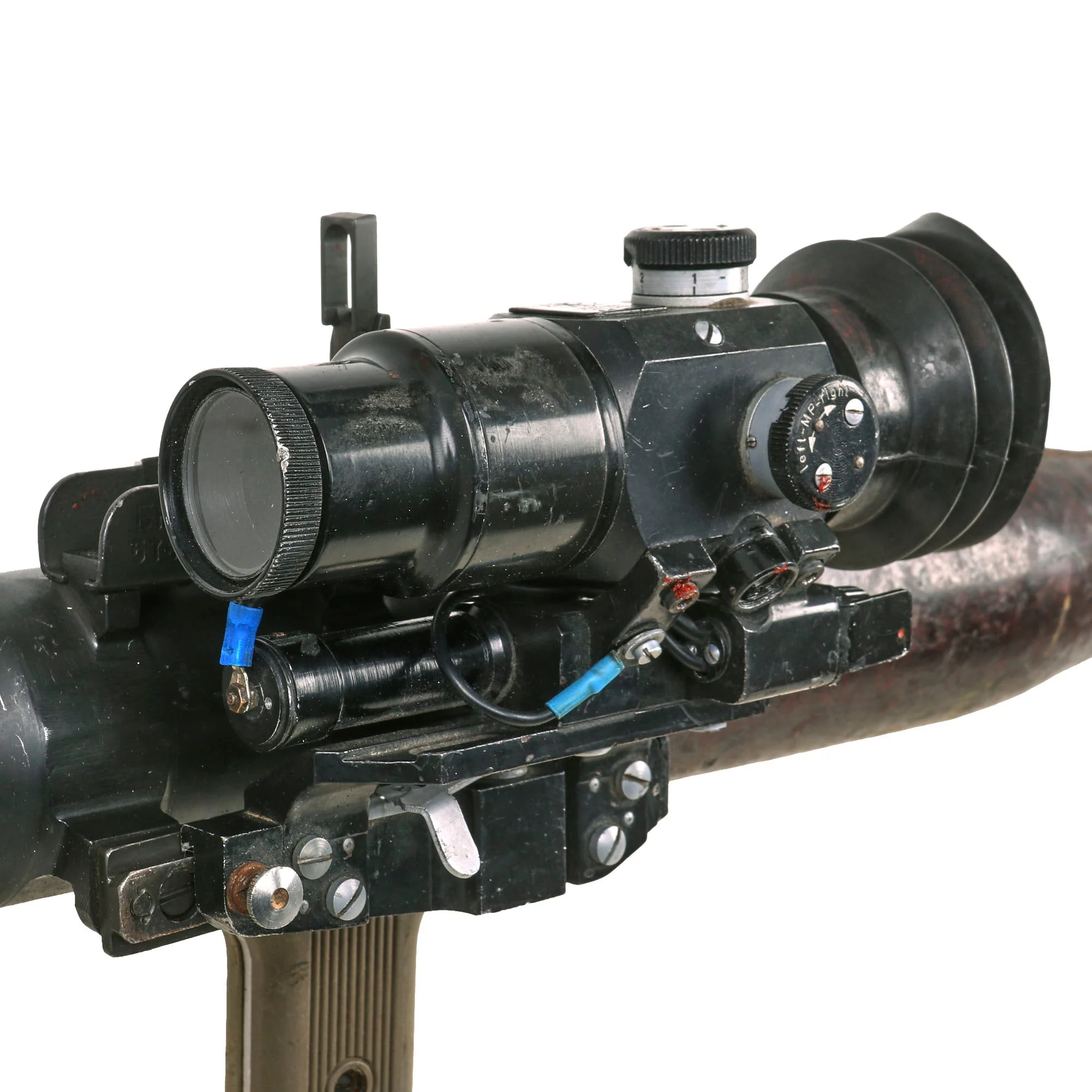 Original Soviet Bulgarian Cold War 1971 Dated RPG-7 Rocket Propelled Grenade Inert Launcher RPG with Iraqi Type ON-M80 Optical Sight & Inert Chinese Type 69 Rocket Round - Image 12