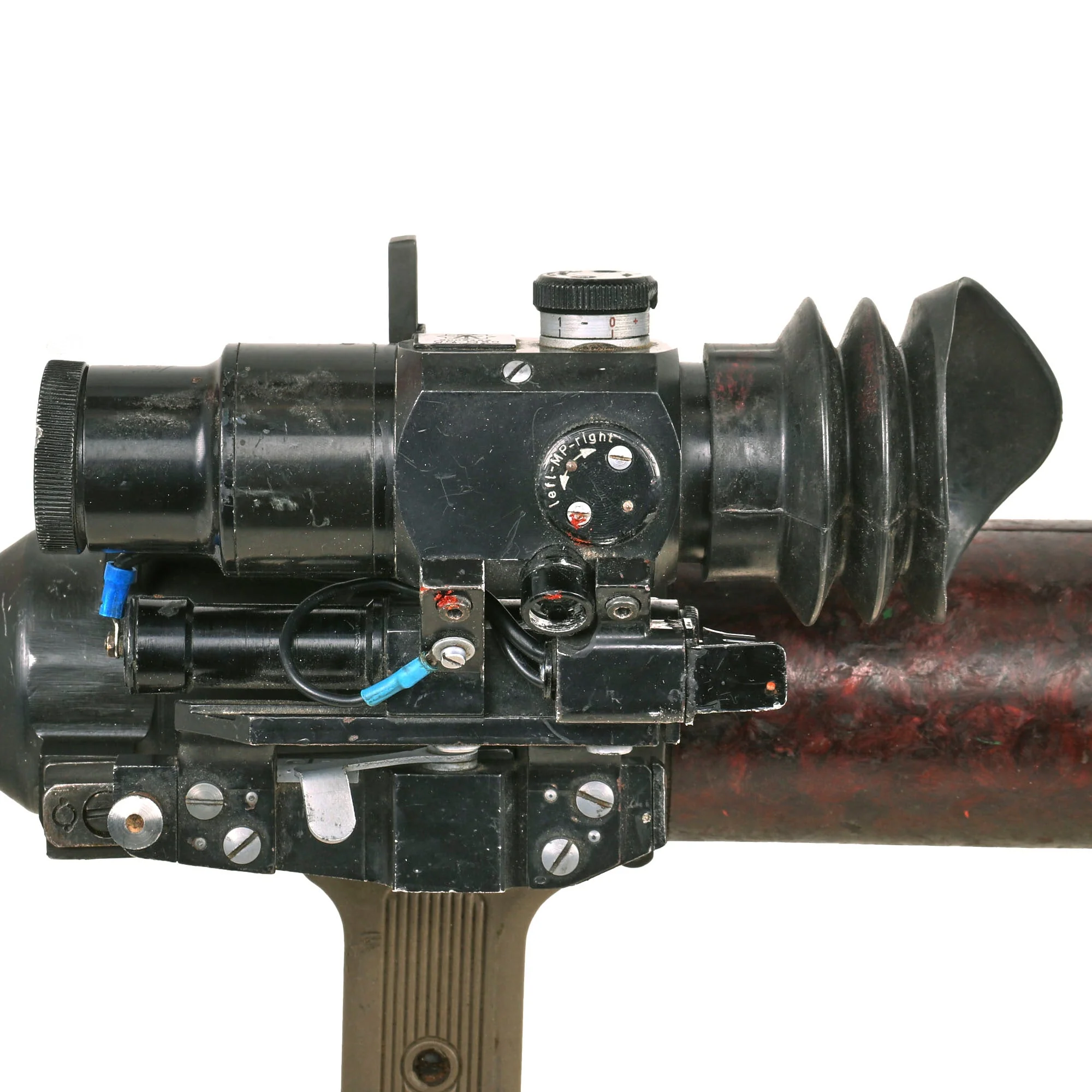 Original Soviet Bulgarian Cold War 1971 Dated RPG-7 Rocket Propelled Grenade Inert Launcher RPG with Iraqi Type ON-M80 Optical Sight & Inert Chinese Type 69 Rocket Round - Image 18