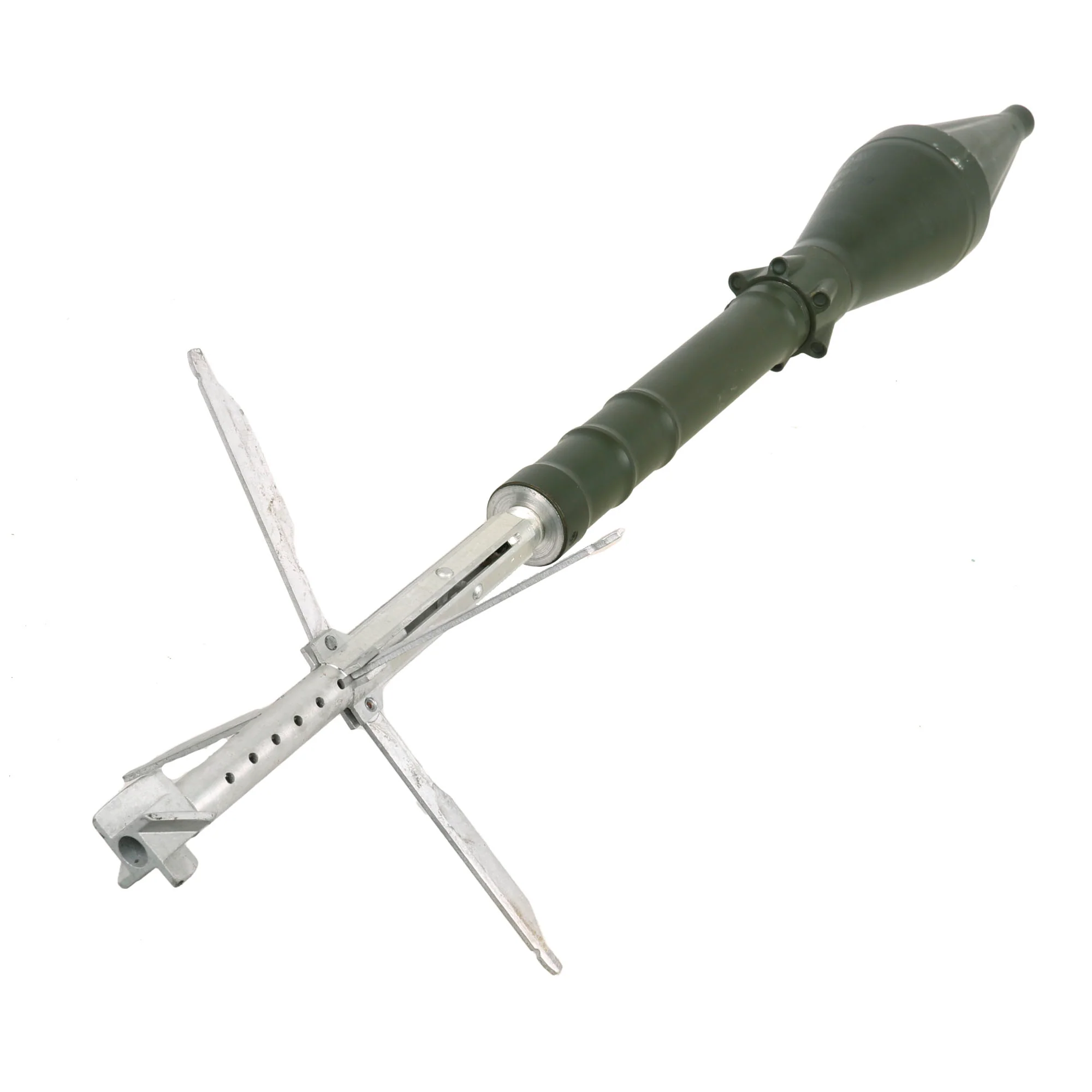 Original Soviet Bulgarian Cold War 1971 Dated RPG-7 Rocket Propelled Grenade Inert Launcher RPG with Iraqi Type ON-M80 Optical Sight & Inert Chinese Type 69 Rocket Round - Image 26