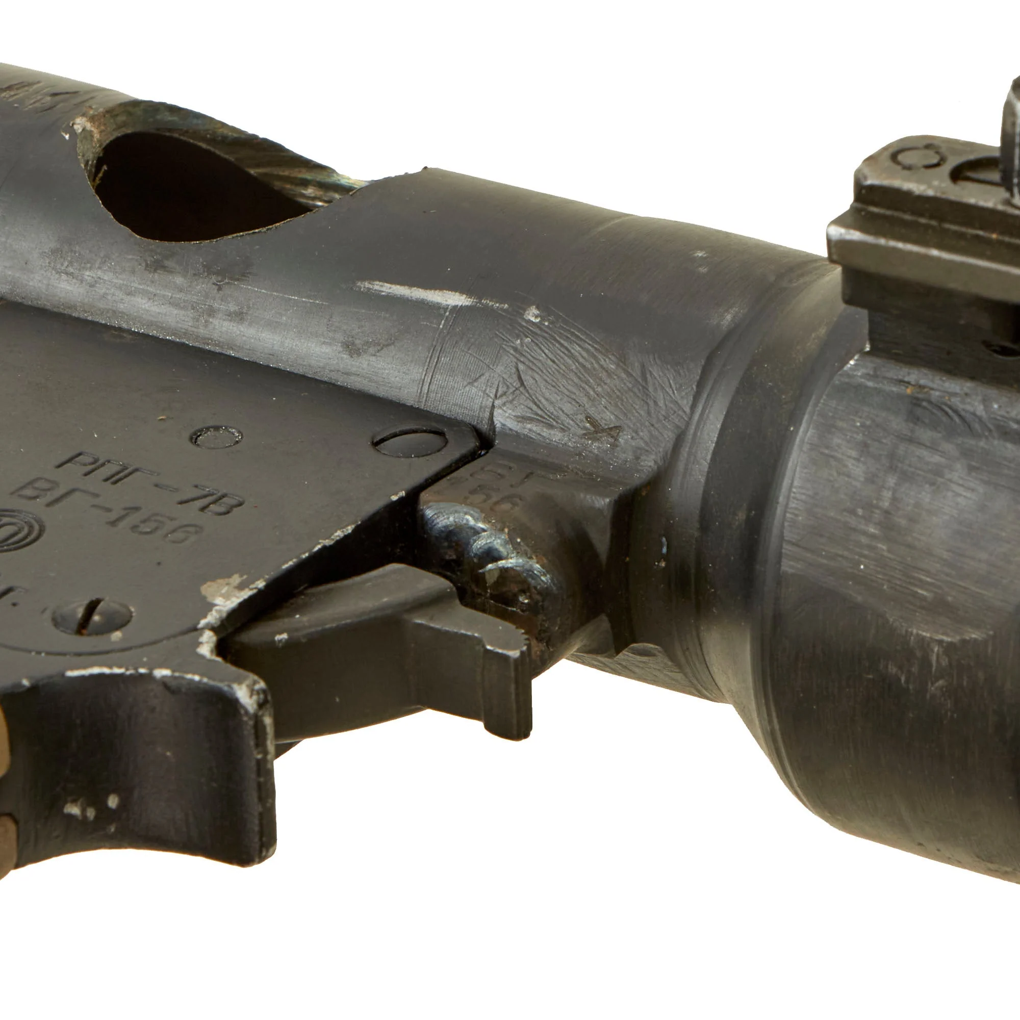 Original Soviet Bulgarian Cold War 1971 Dated RPG-7 Rocket Propelled Grenade Inert Launcher RPG with Iraqi Type ON-M80 Optical Sight & Inert Chinese Type 69 Rocket Round - Image 7