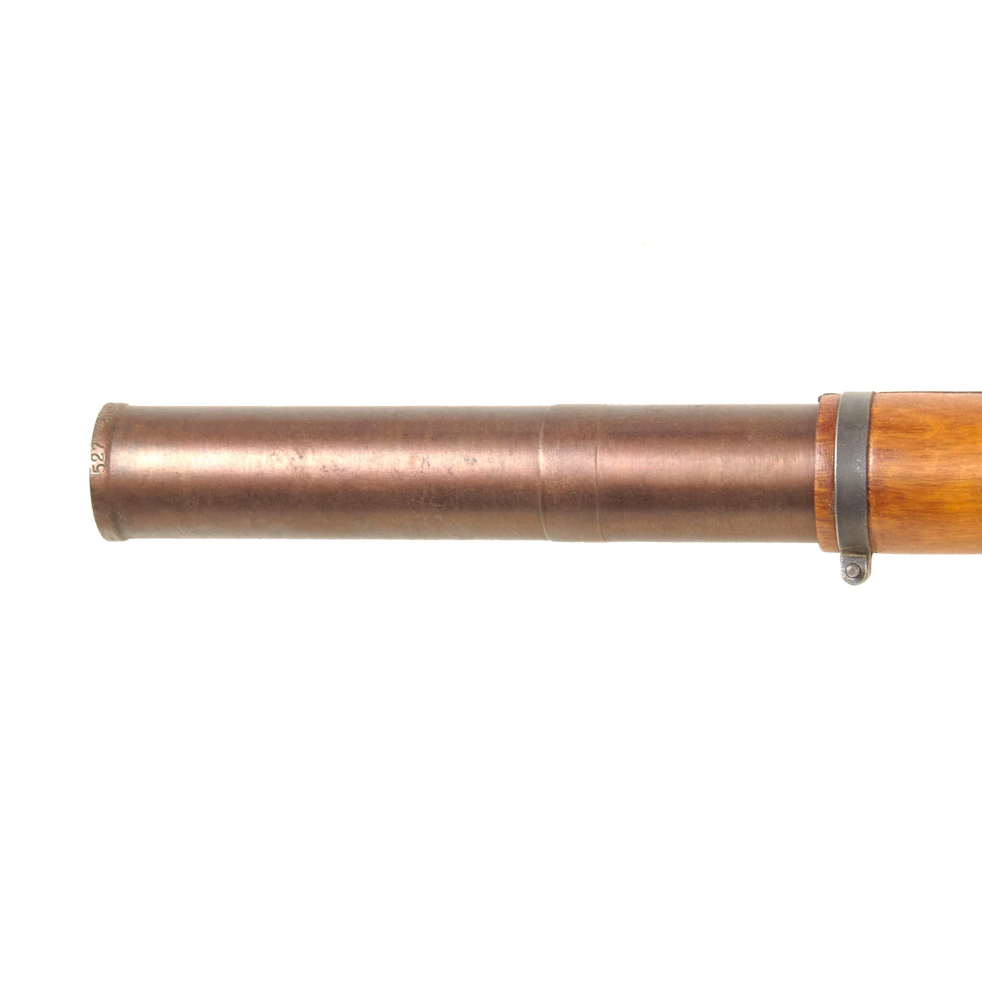 Original Soviet Cold War Inert RPG-2 Rocket Propelled Grenade Launcher Serial D2014 by Kovrov Mechanical Plant with 1969 Dated PR-20 TG-50 Training Rocket - Image 11