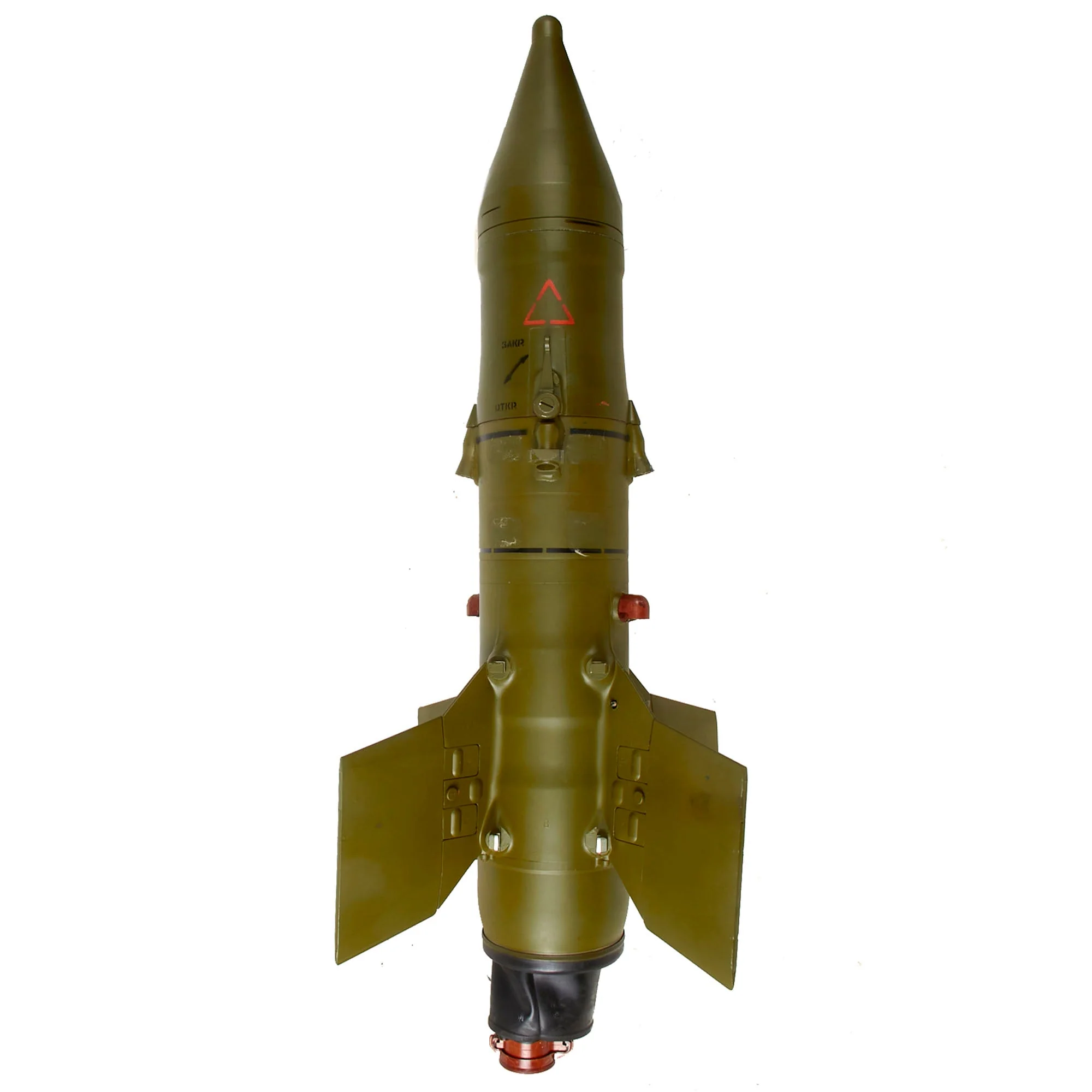 Original Soviet Russian Cold War 9M14 Malyutka / AT-3 Sagger Trainer Missile in Transit Chest - Inert - Image 17
