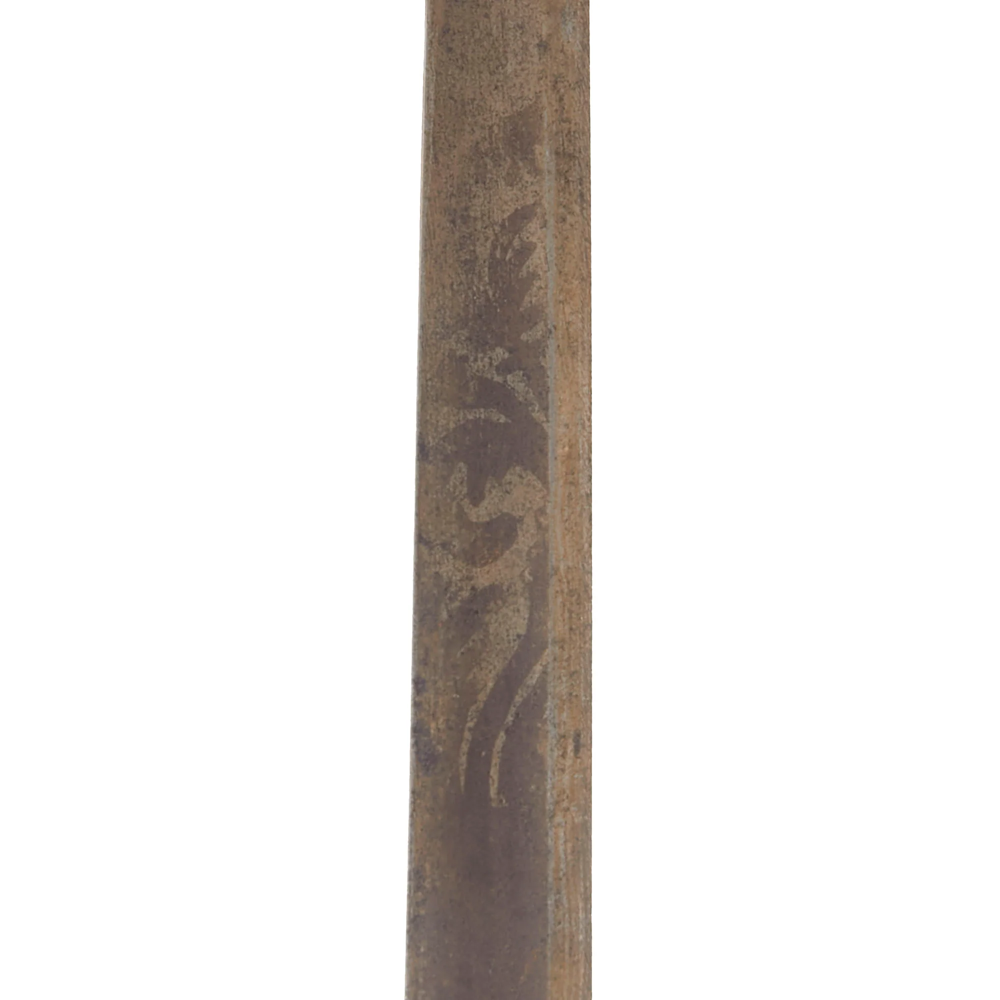 Original U.S. 1830s Era Staff Officer’s Sword with Indian Princess Maiden Pommel & Etched Blade with All-Brass Scabbard - Image 16
