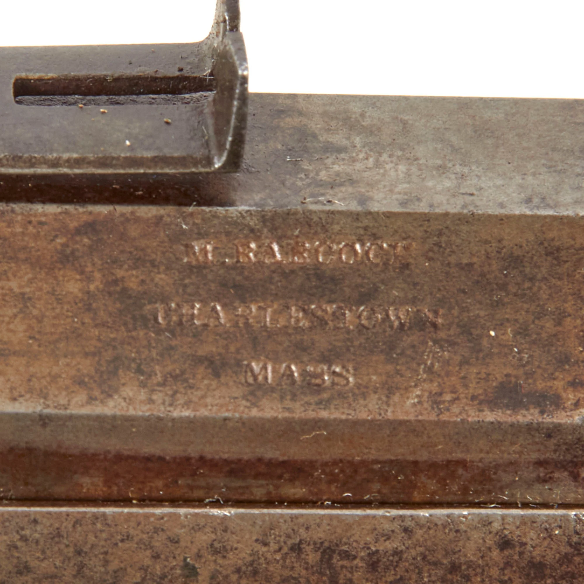 Original U.S. Babcock Open-Frame Percussion Rifle — Circa 1850 - Marked M. Babcock Charlestown Mass - Image 4