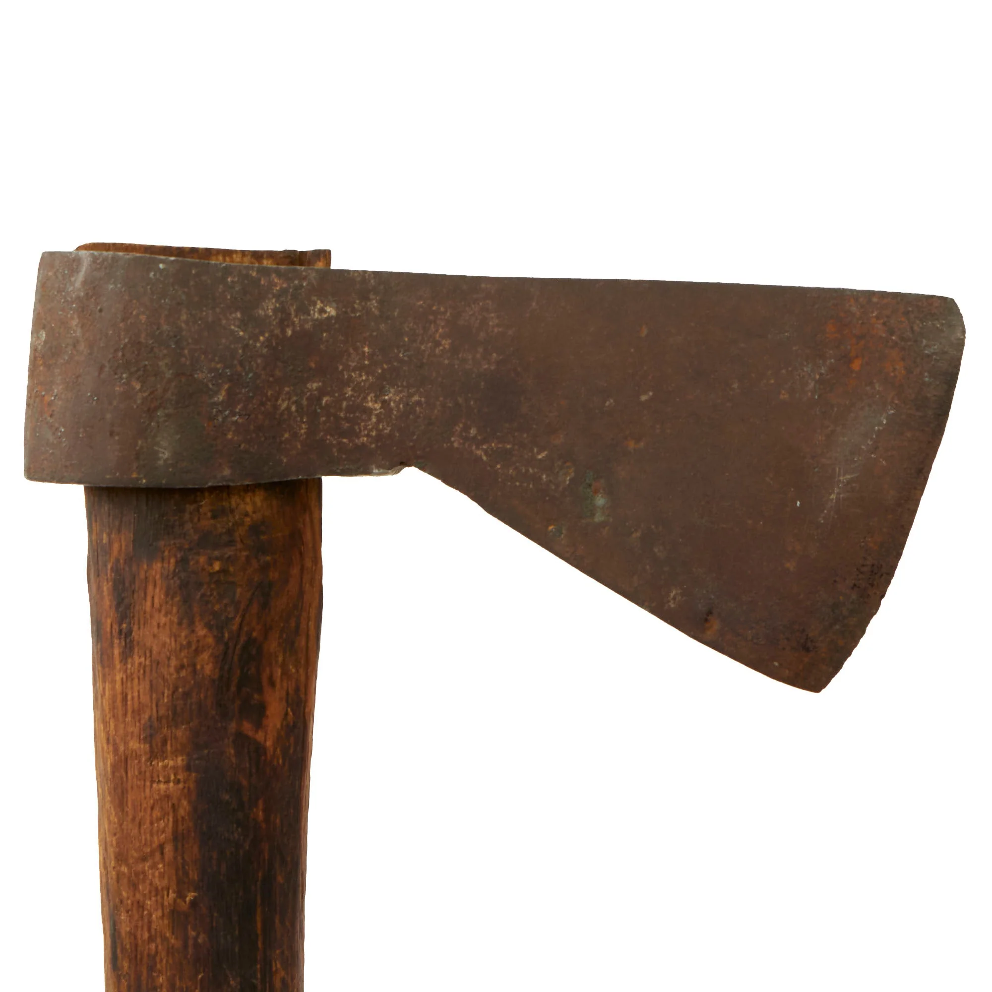 Original U.S. / British Early Revolutionary War era Soldier’s Hand Forged Tomahawk & Shaft - Image 4