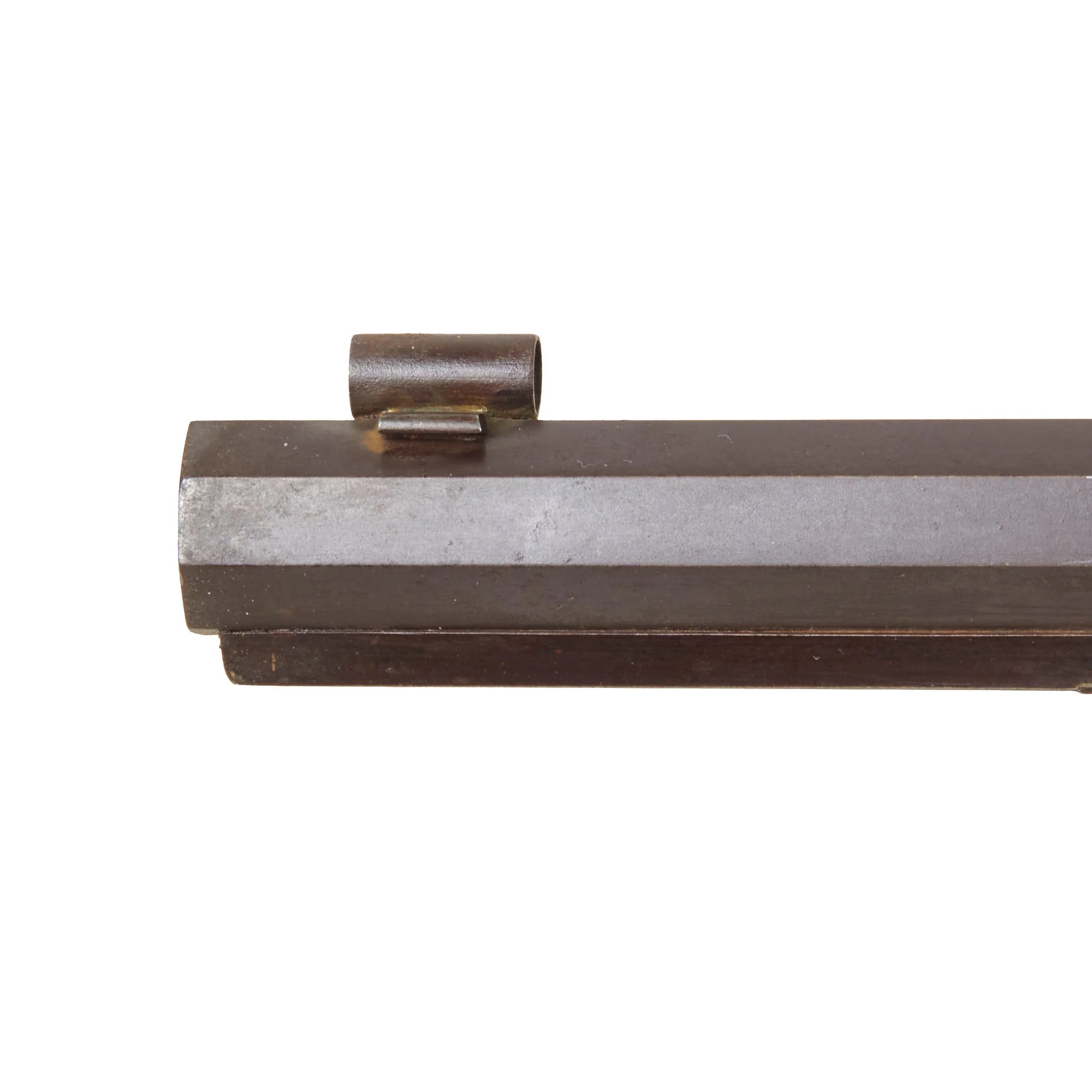 Original U.S. Civil War Era Half Stocked Percussion Heavy Barrel Target Rifle by Jaob Hapgood with Long Range Sight - circa 1845 - Image 13