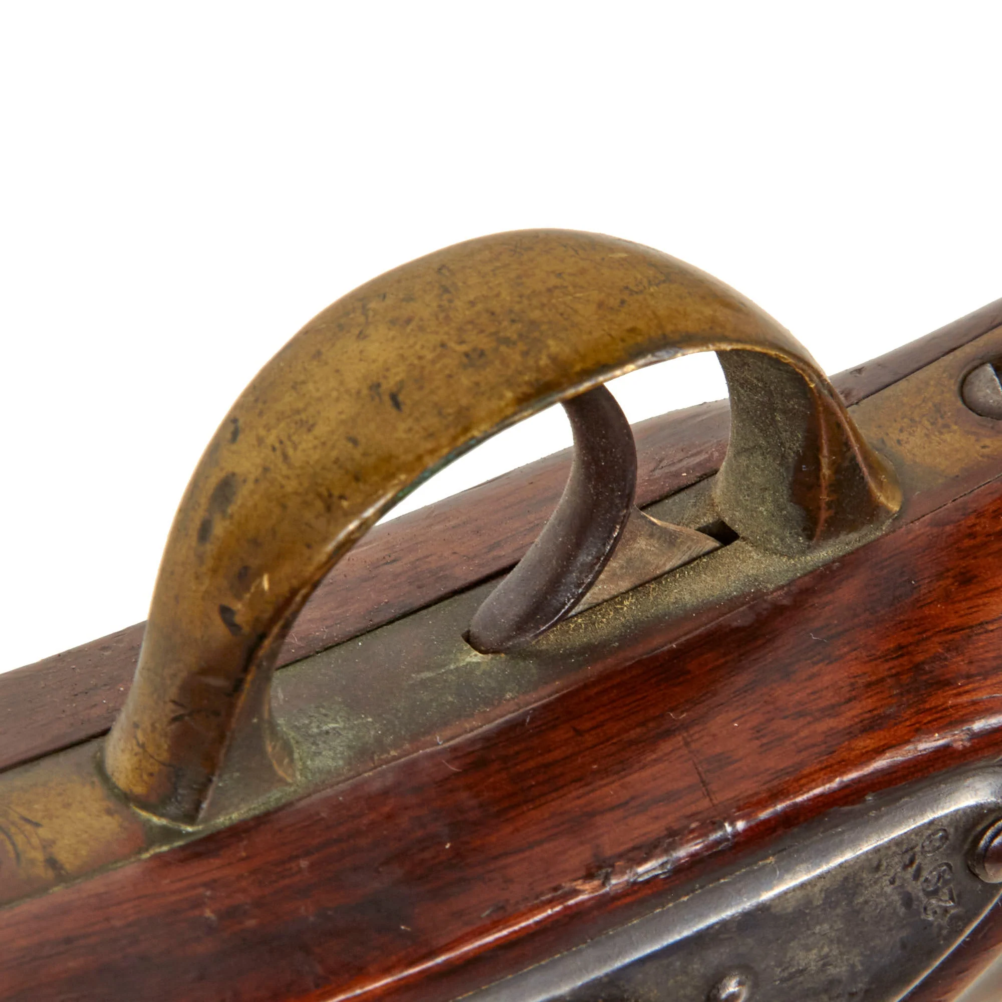 Original U.S. Civil War J.H. Merrill M1858 Breech Loading Cavalry Carbine Converted to Muzzle Loading Short Rifle - Serial 5290 - Image 15