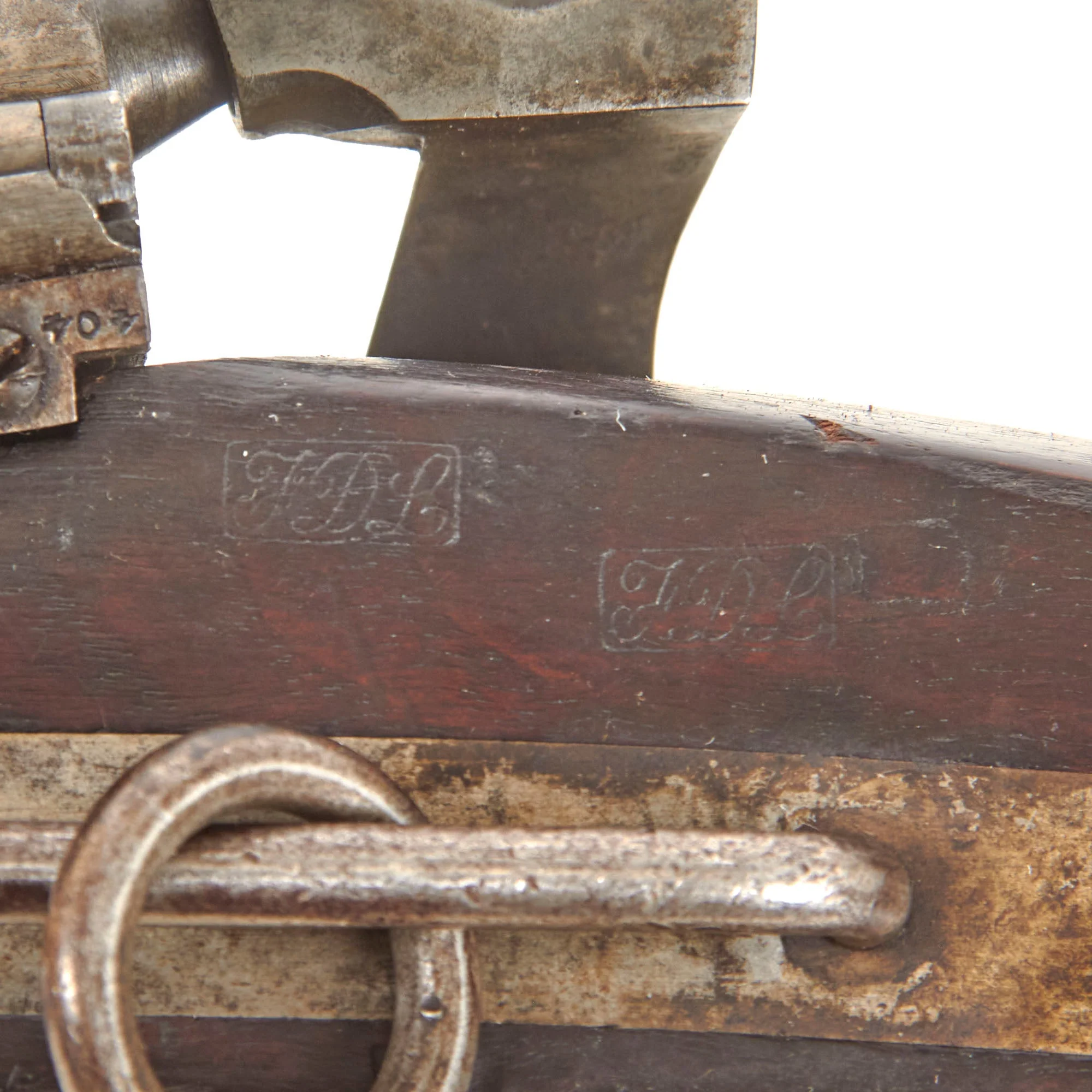 Original U.S. Civil War Joslyn Firearms Co. First Model M1862 Saddle Ring Carbine Serial 3404 with Excellent Bore - Circa 1863 - Image 12