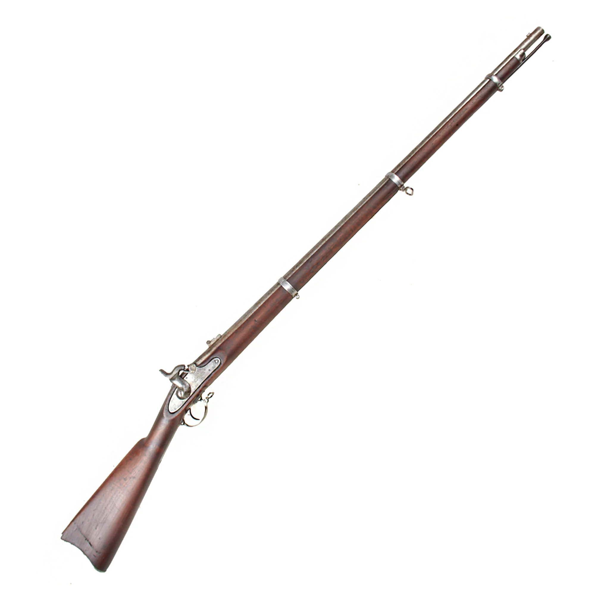 Original U.S. Civil War Springfield Model 1861 Colt Hartford "Special" Rifled Musket with Inspector Cartouches - dated 1862 - Image 2