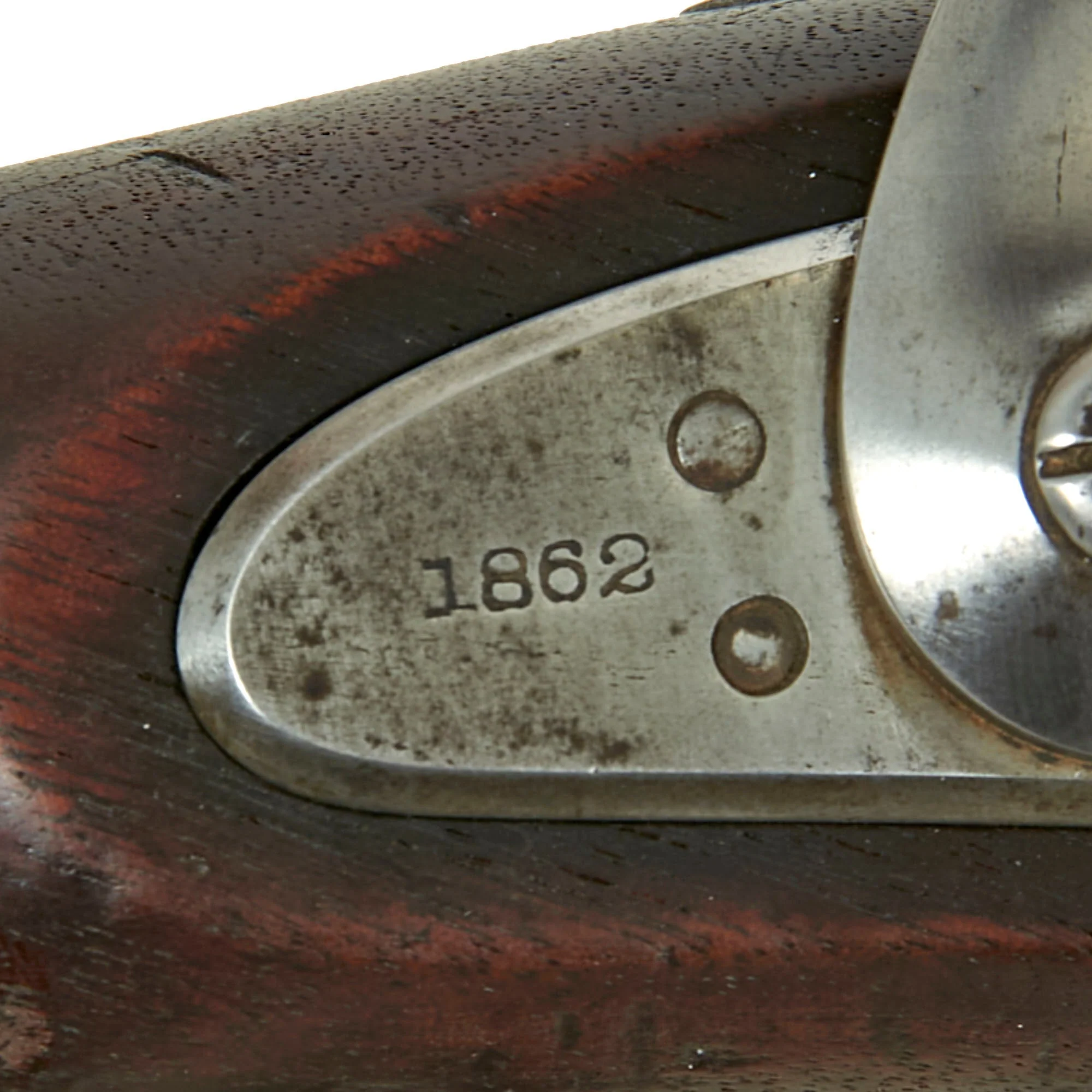 Original U.S. Civil War Springfield Model 1861 Rifled Musket Shortened to Artillery Length - Dated 1862 - Image 6