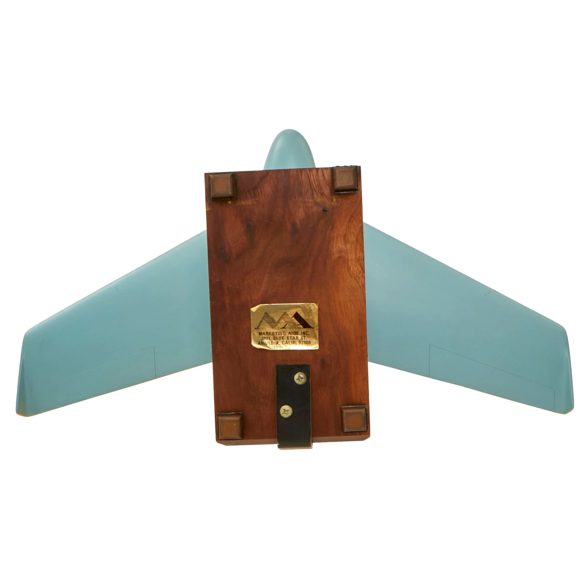 Original U.S. Cold War Lockheed MQM-105 Aquila Battlefield Drone Presentation Desk Model to Major General Eivind H. Johansen - First Drone Developed by U.S. - Image 7