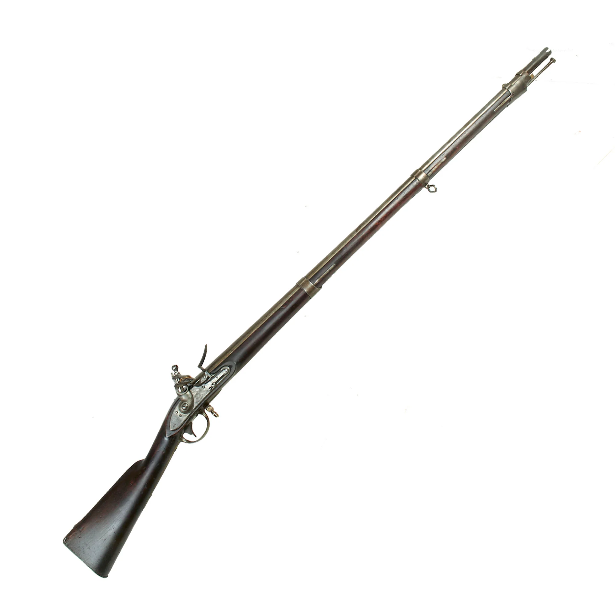 Original U.S. First Year Production Springfield Model 1816 Flintlock Musket by Springfield Arsenal - Unconverted - Dated 1816