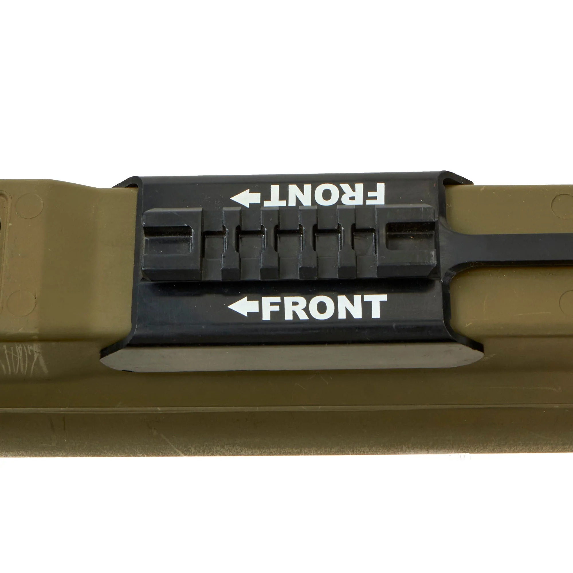 Original U.S. Global War on Terror INERT M72A7 Light Anti-Tank Weapon LAW Rocket Propelled Grenade Launcher With Picatinny Rail and Sling Assembly - Dated 2007 - Image 8