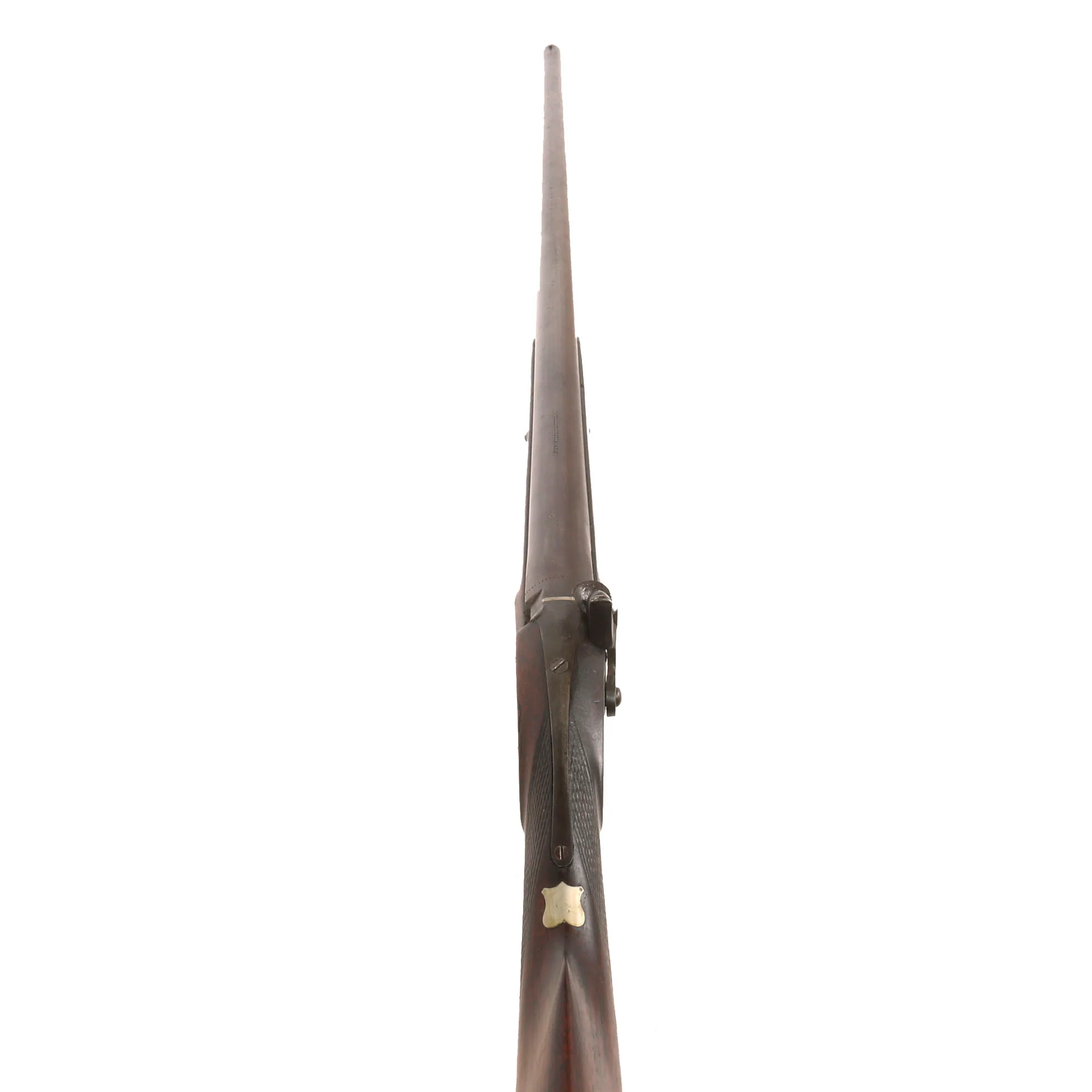 Original U.S. Half Stocked 14 Bore Percussion Fowling Piece by John Wirth of West Philadelphia - Circa 1850 - Image 6