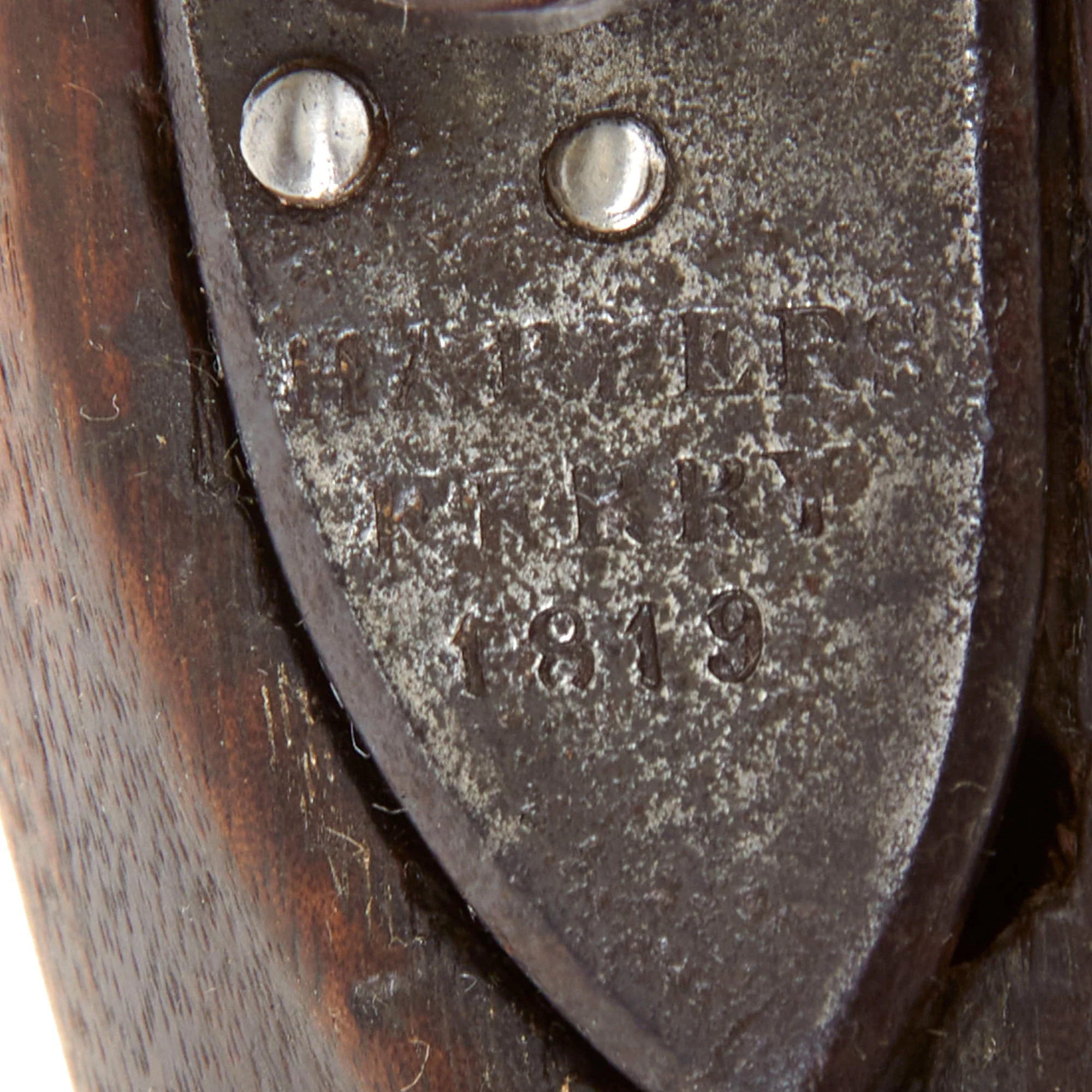 Original U.S. Harpers Ferry Arsenal Model 1803 Type II Percussion Converted Rifle Dated 1819 - Extremely Rare - Image 6