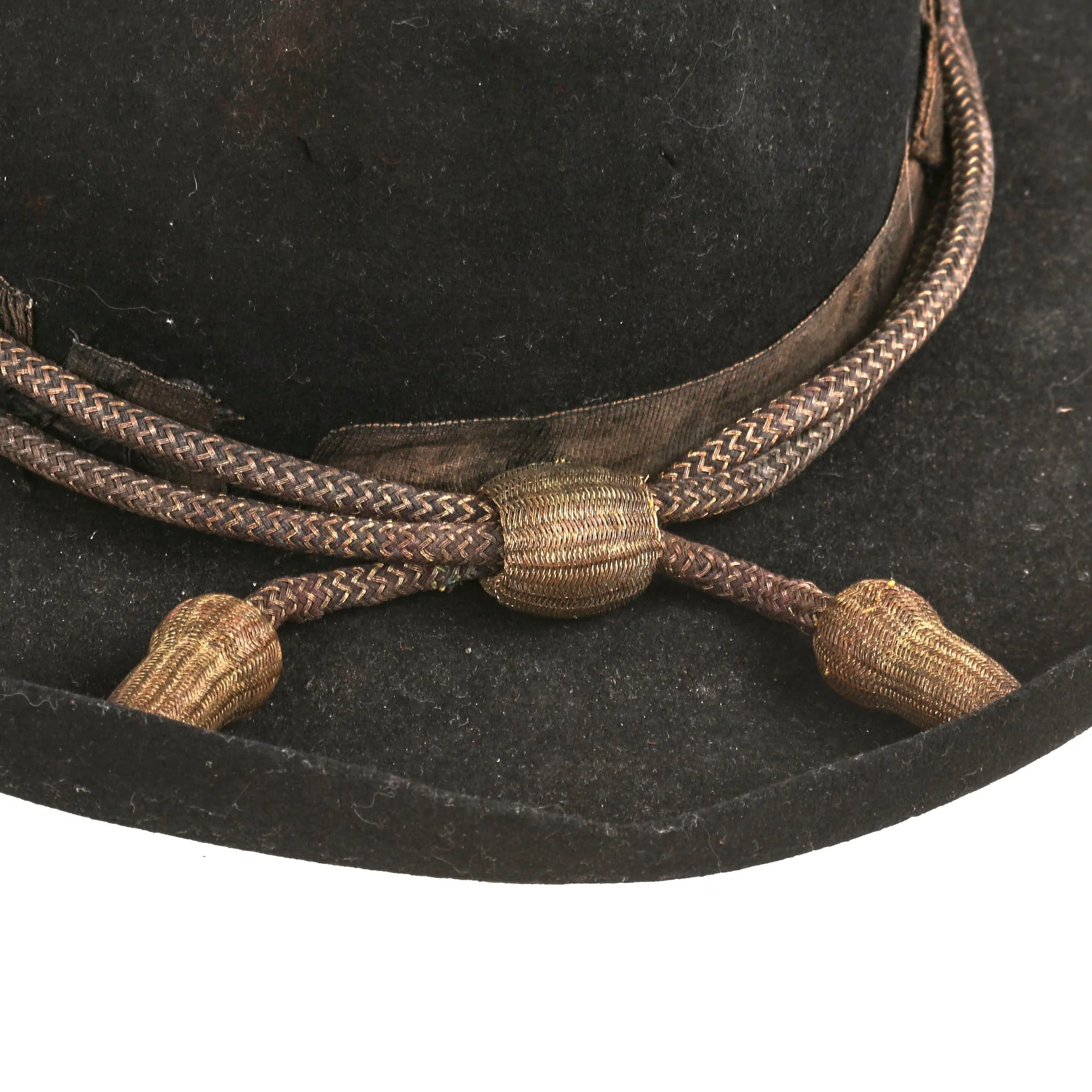 Original U.S. Indian Wars Model 1876 Campaign Hat with Hat Cord by Dakota - Image 11