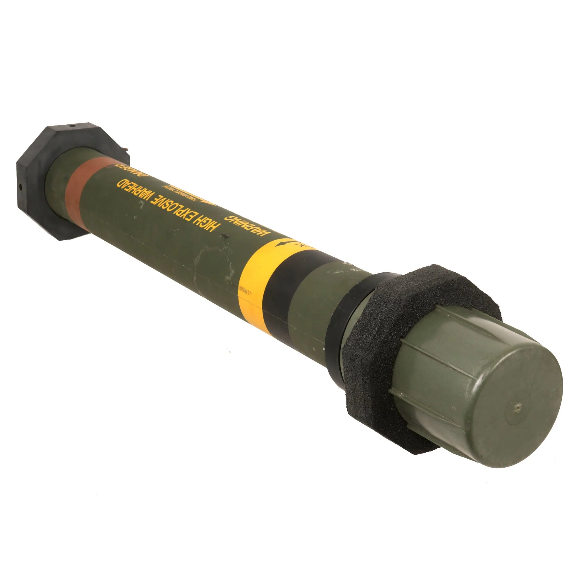 Original U.S. Inert Mk 153 Shoulder-Launched Multipurpose Assault Weapon (SMAW) Replica Trainer with Empty Projectile Canister - "Bunker Buster" - Image 16